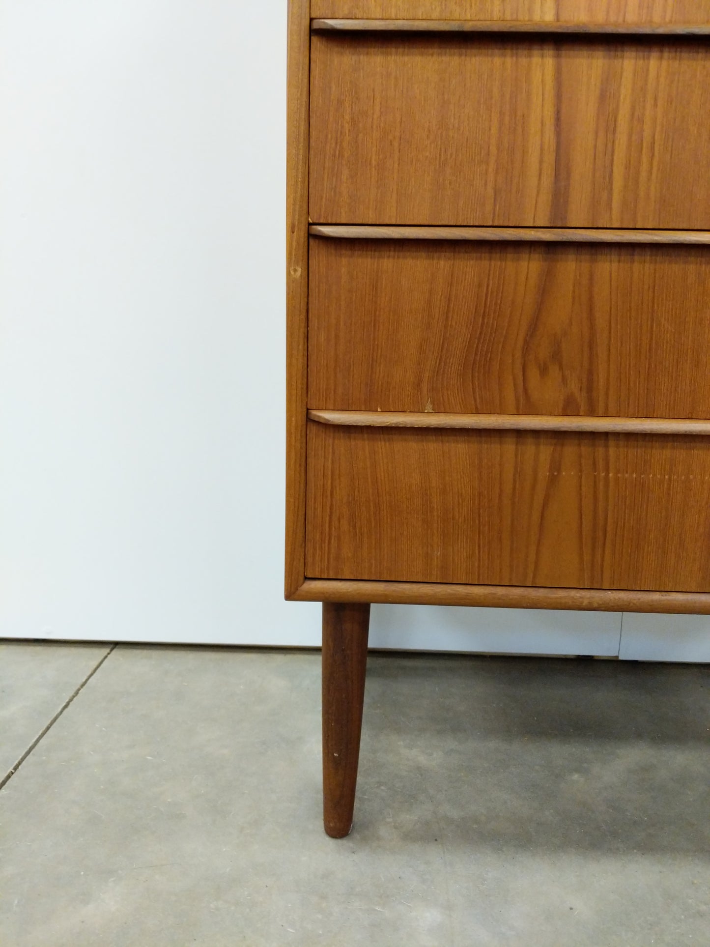 Vintage Danish Modern Teak Dresser