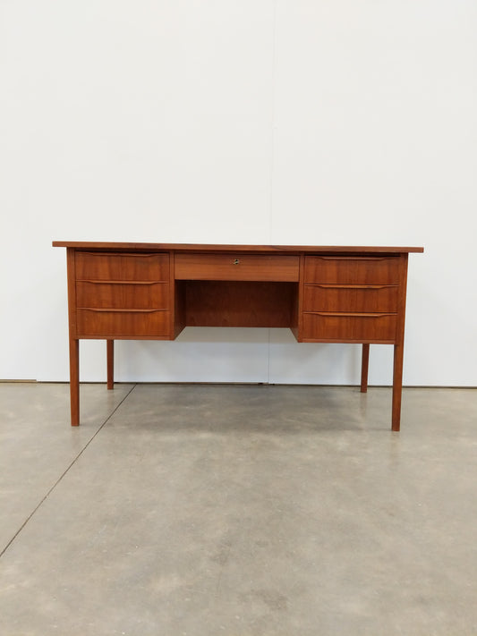 Vintage Danish Modern Teak Desk