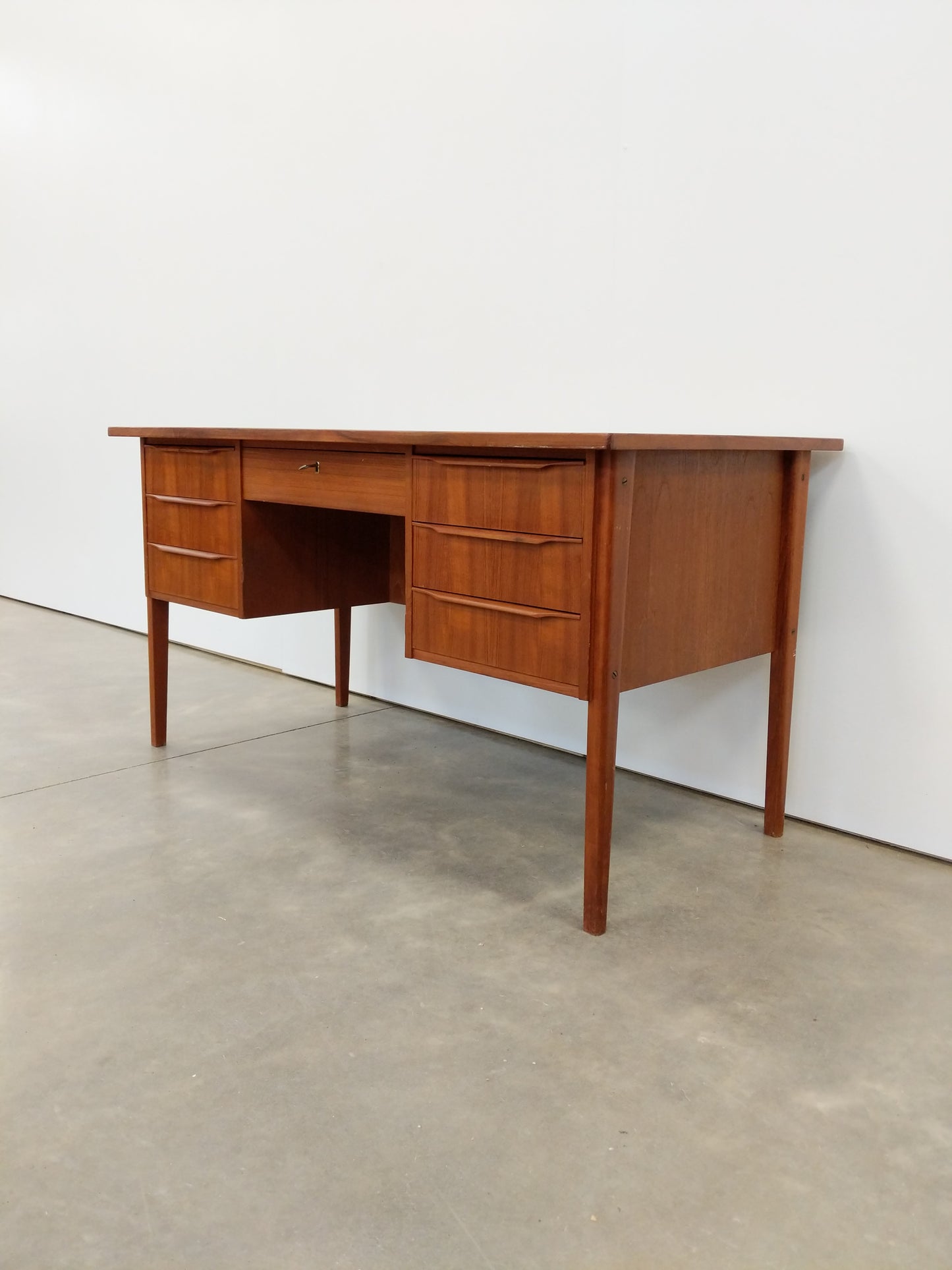 Vintage Danish Modern Teak Desk