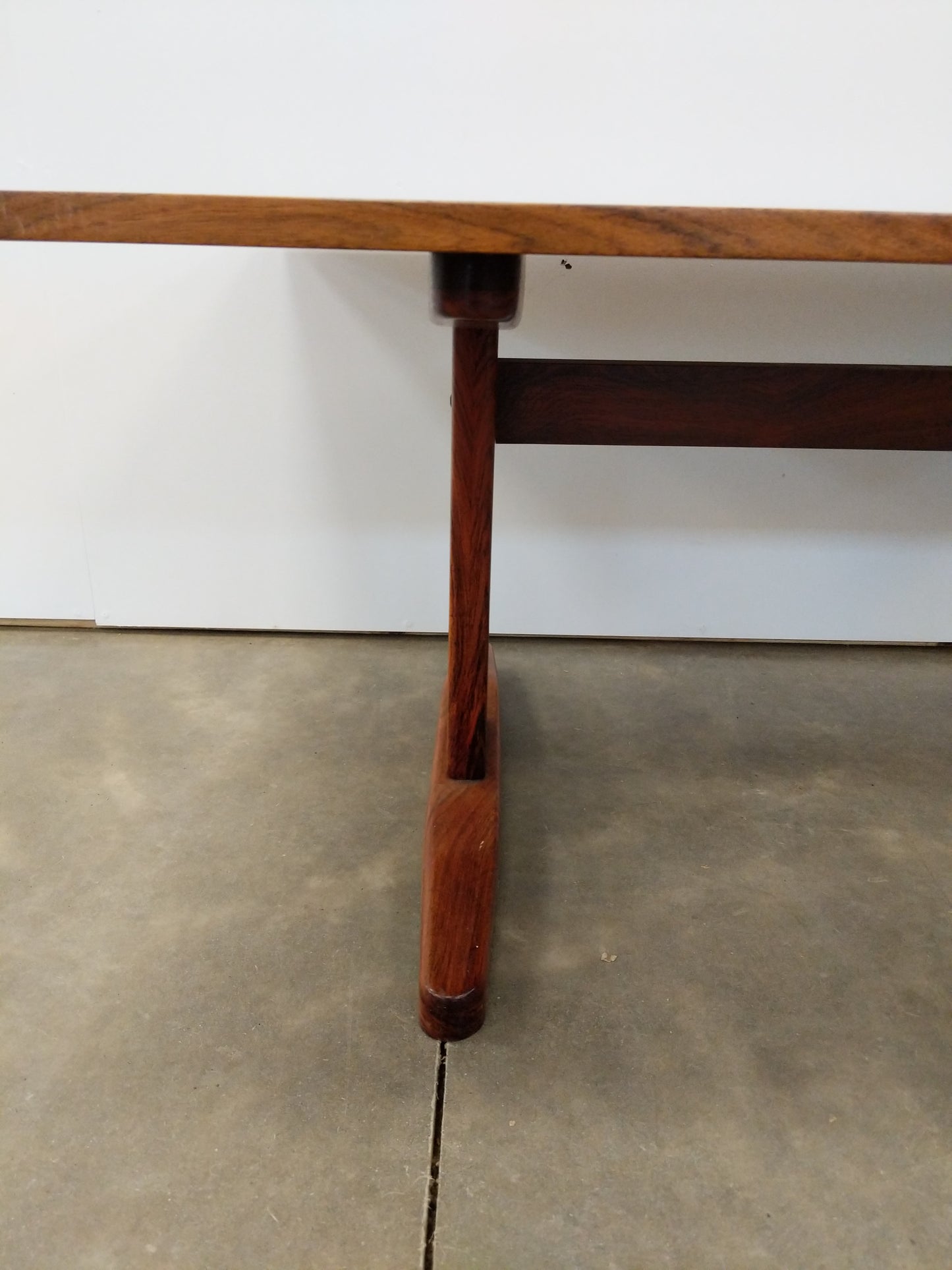 Vintage Danish Modern Rosewood Coffee Table