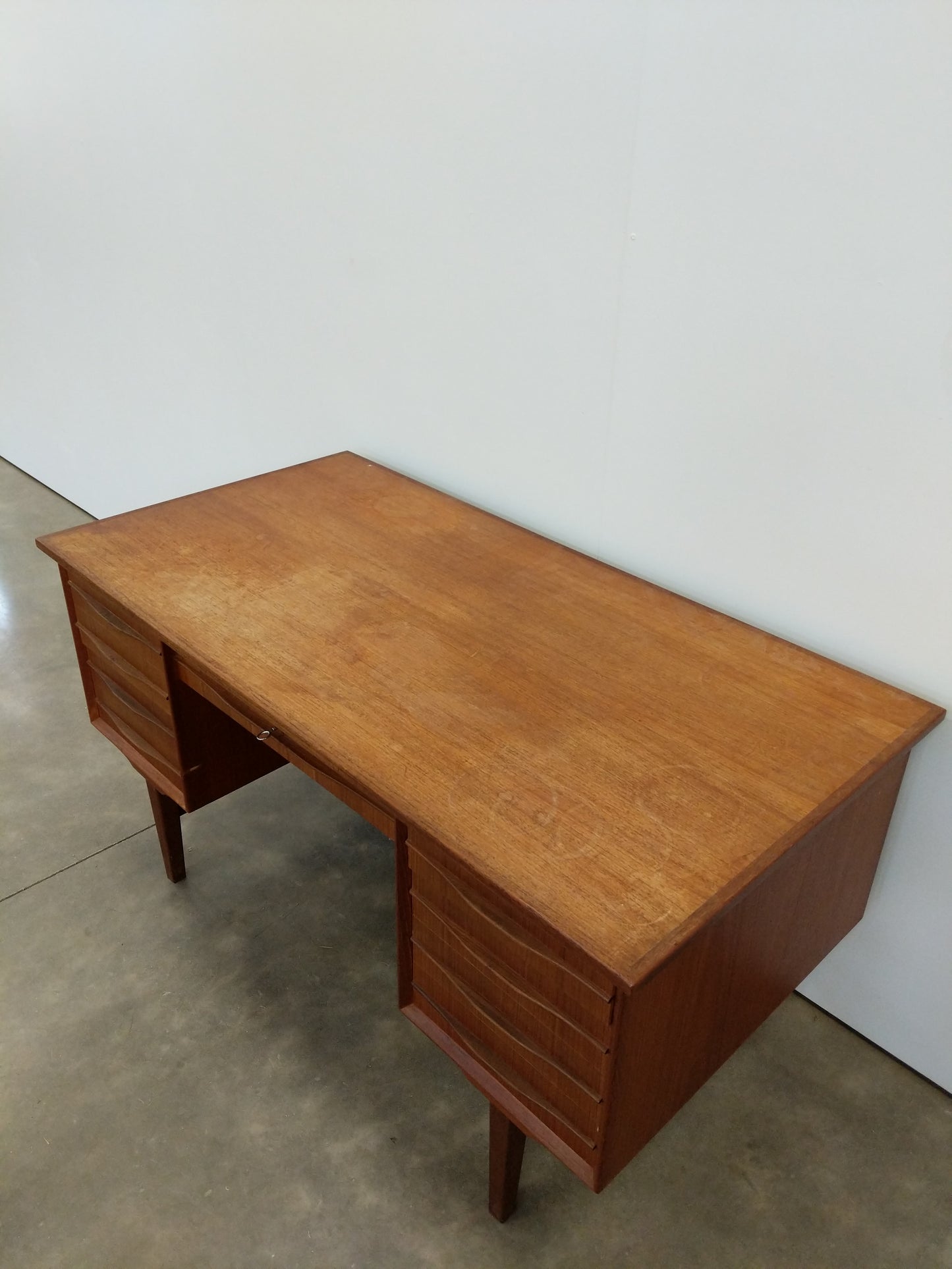 Vintage Danish Modern Teak Desk