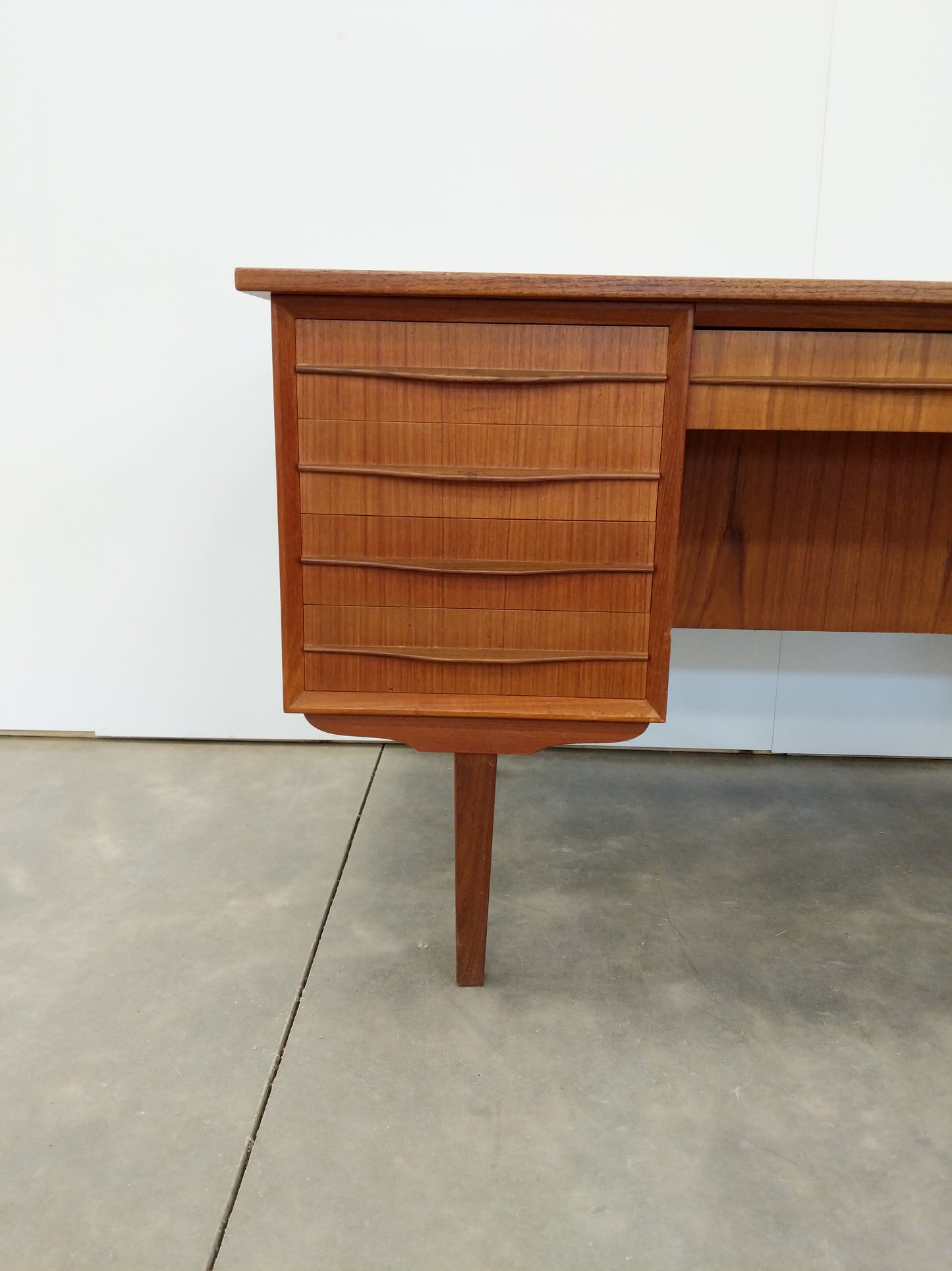 Vintage Danish Modern Teak Desk