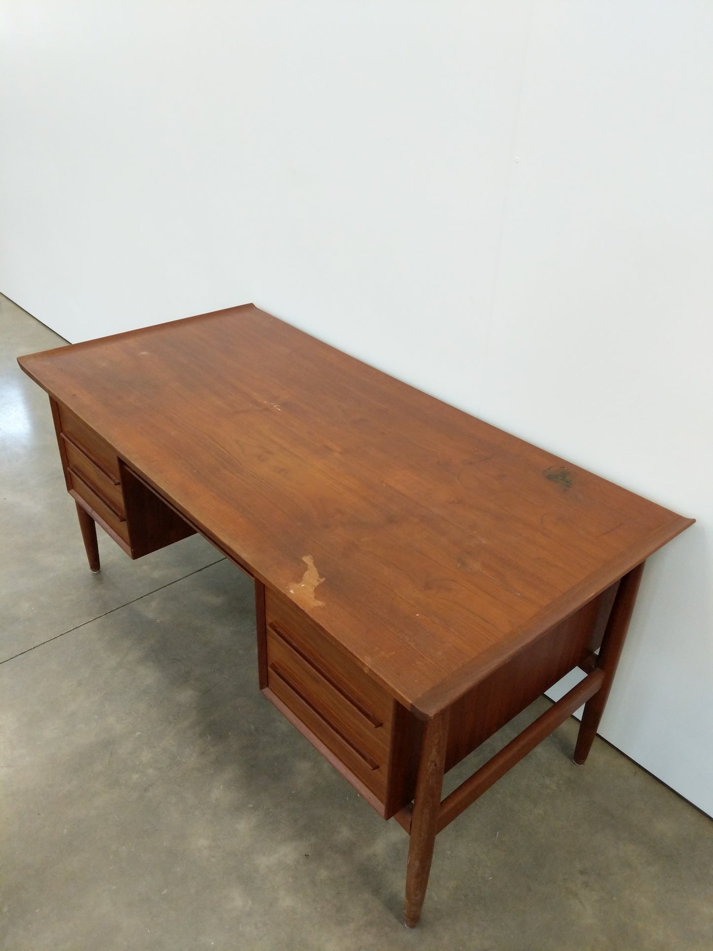 Vintage Danish Modern Teak Desk