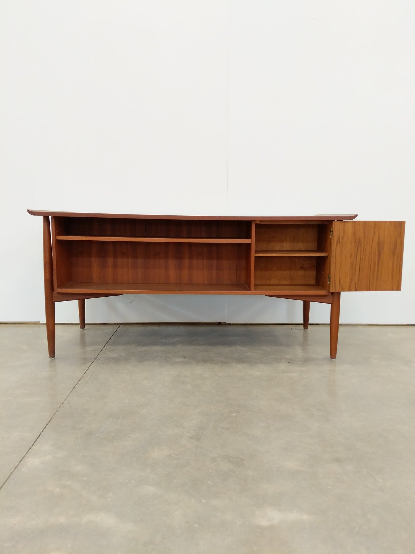 Vintage Danish Modern Teak Desk