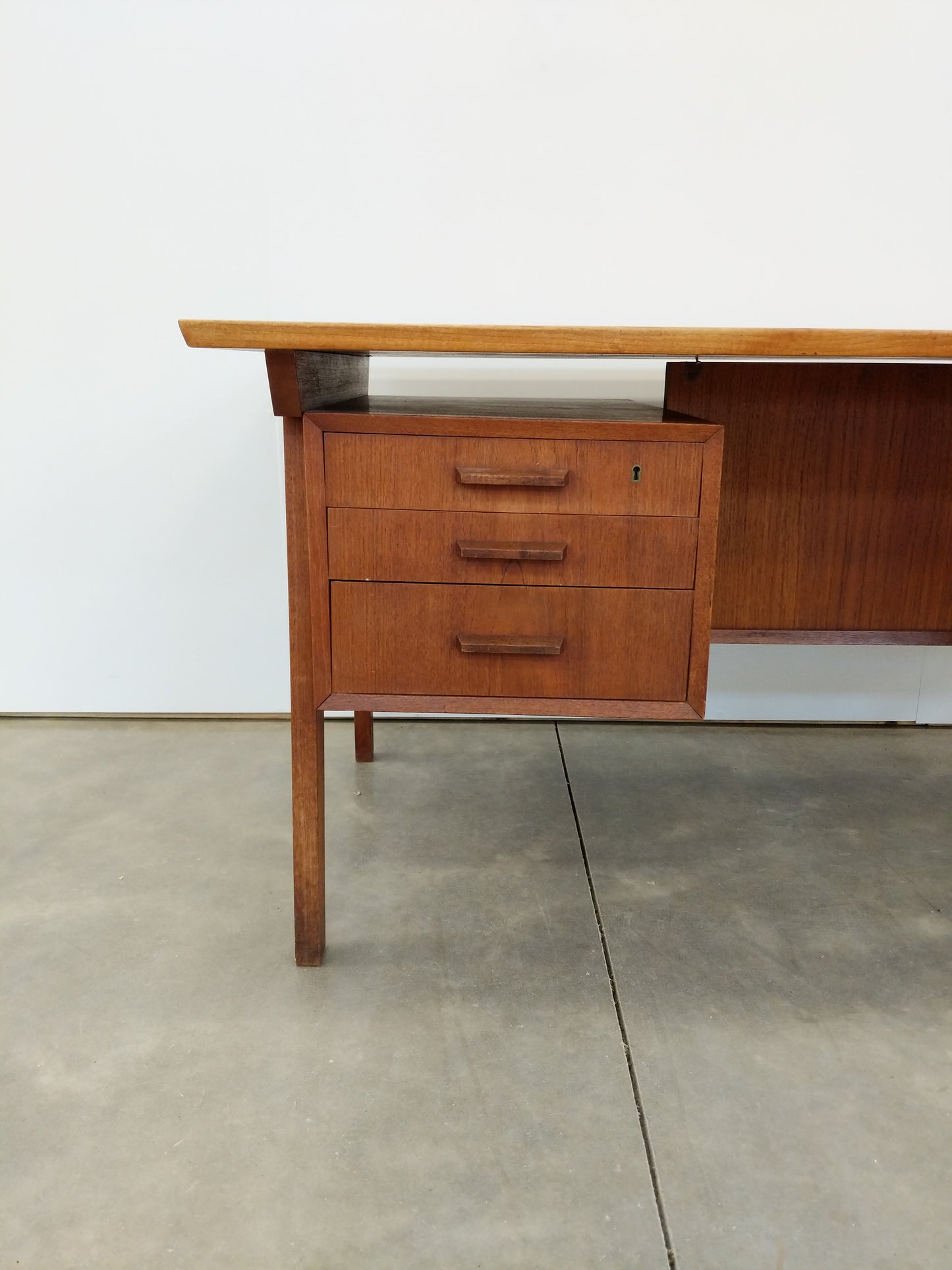 Vintage Danish Modern Teak Desk