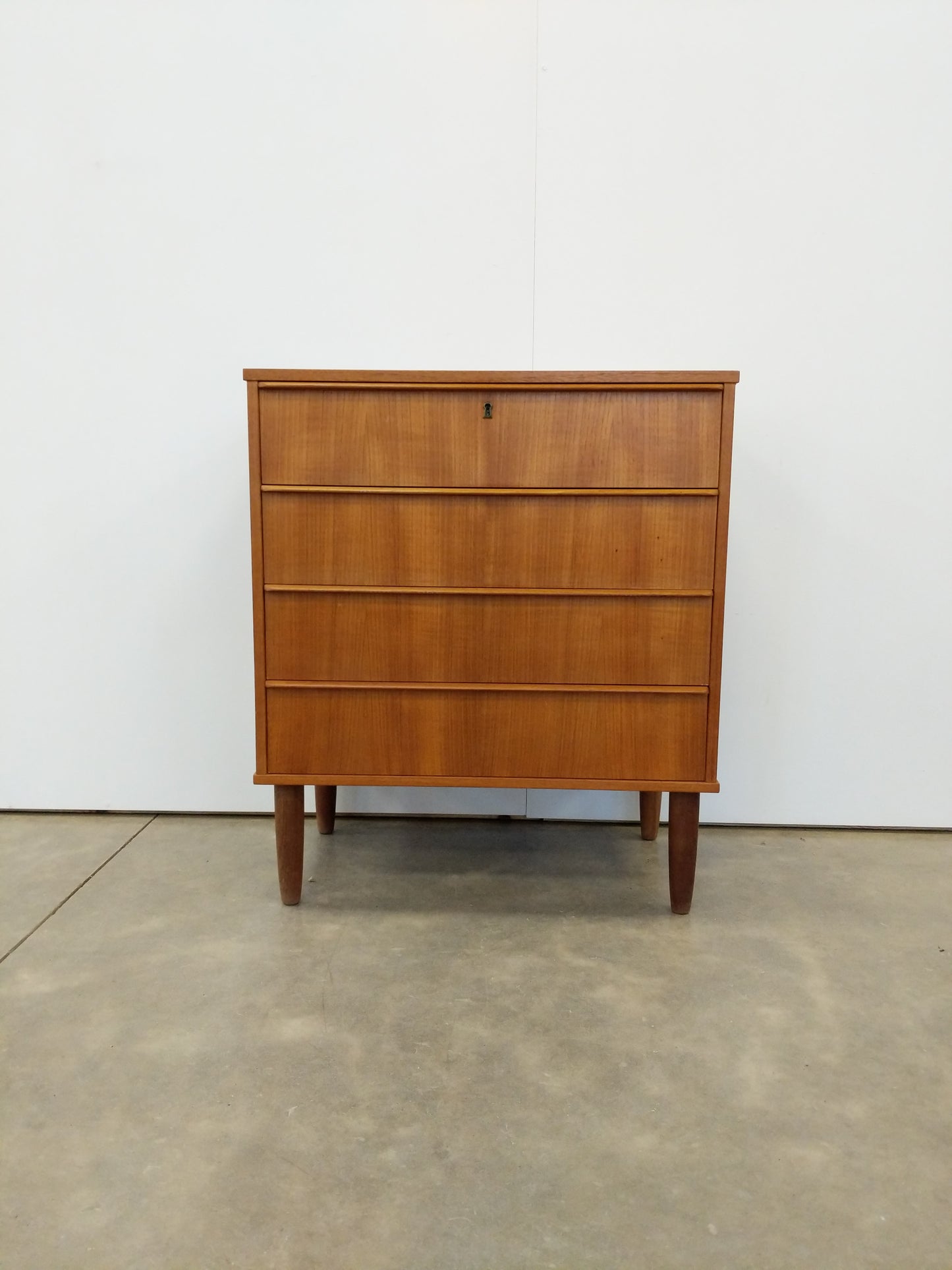 RESERVED - Vintage Danish Modern Teak Low Dresser