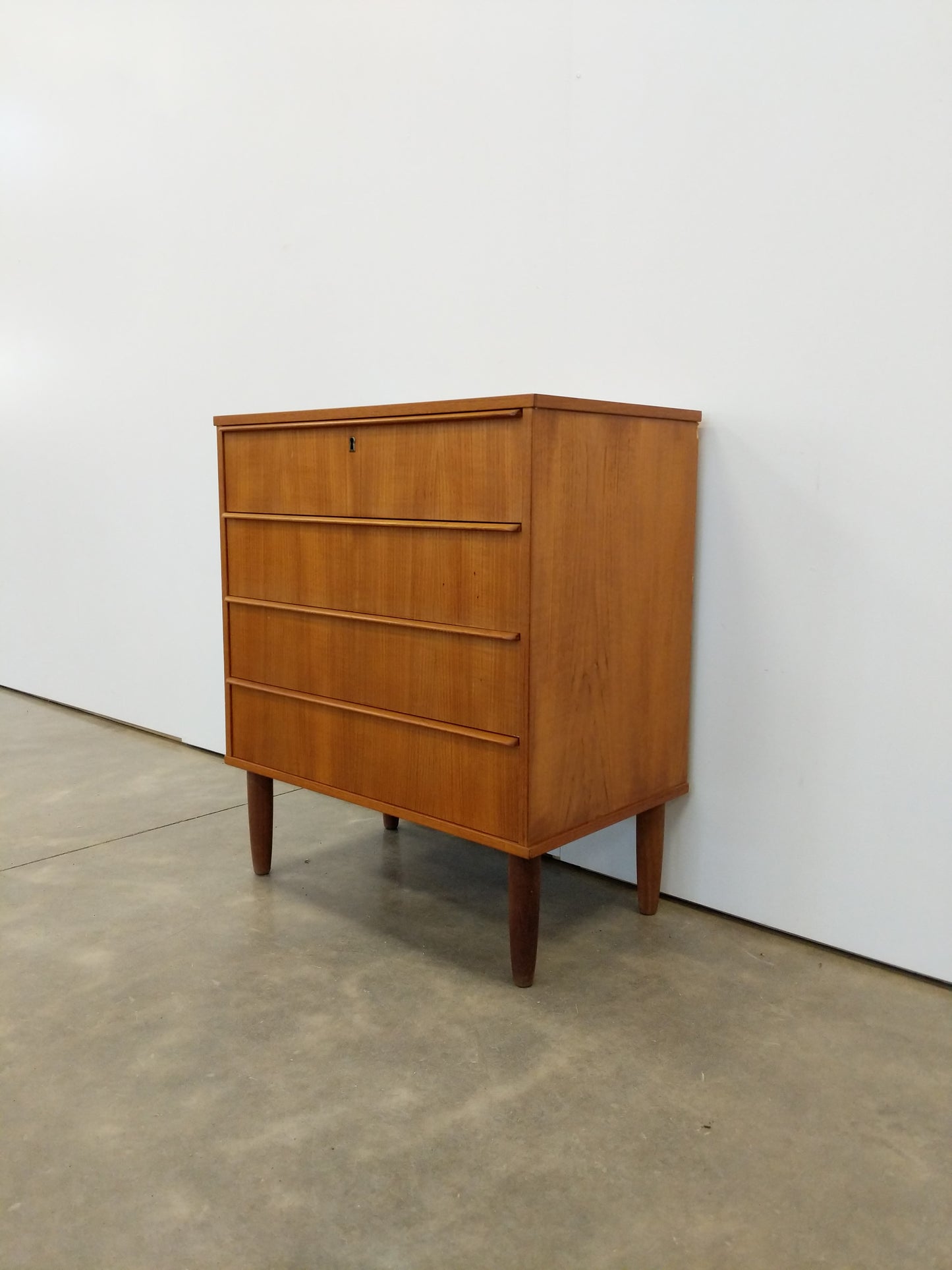 RESERVED - Vintage Danish Modern Teak Low Dresser