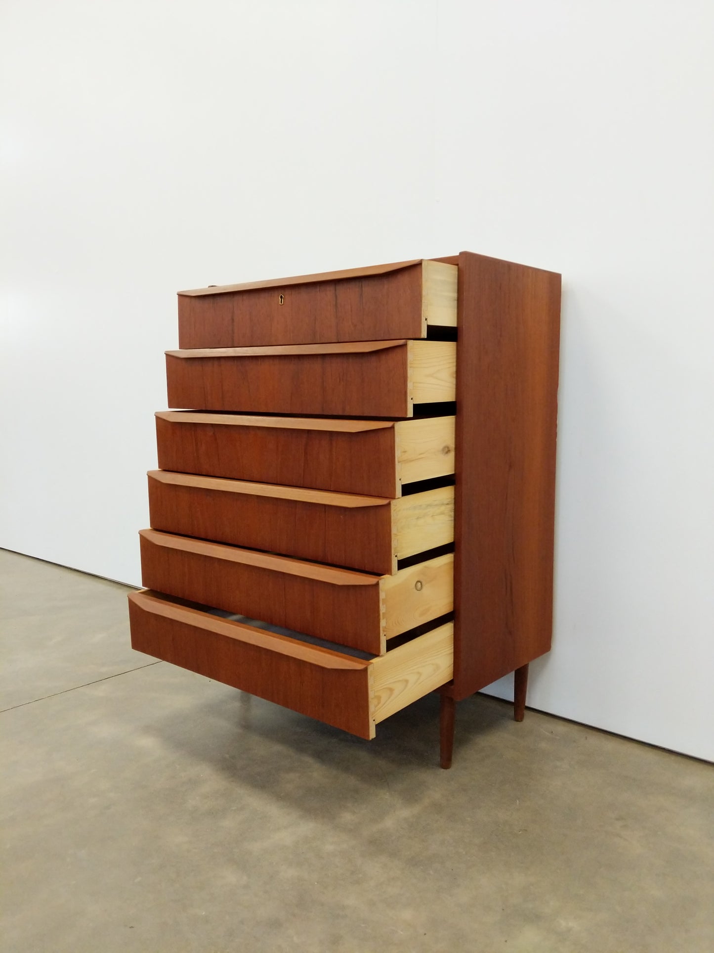 Vintage Danish Modern Teak Dresser