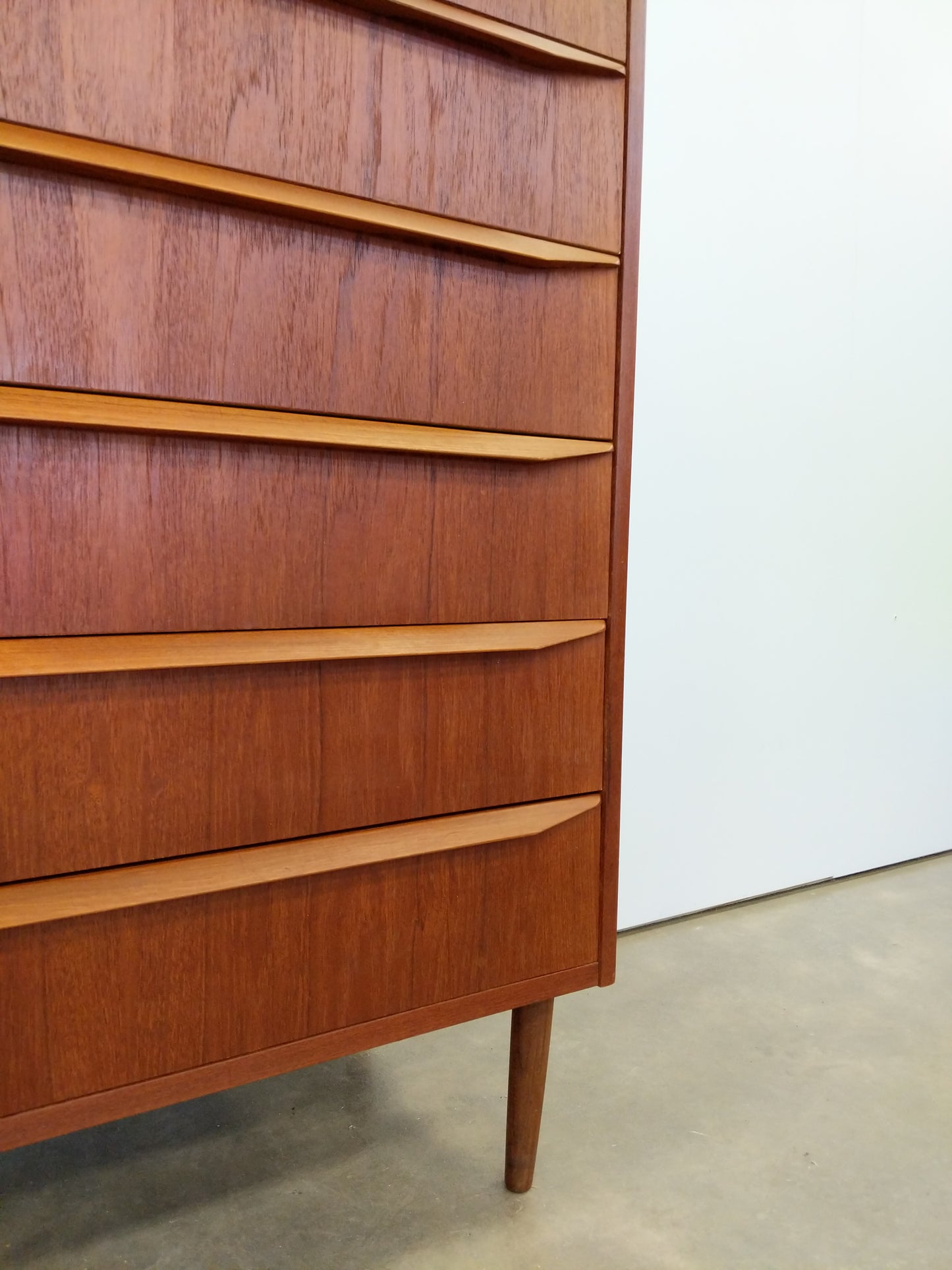 Vintage Danish Modern Teak Dresser