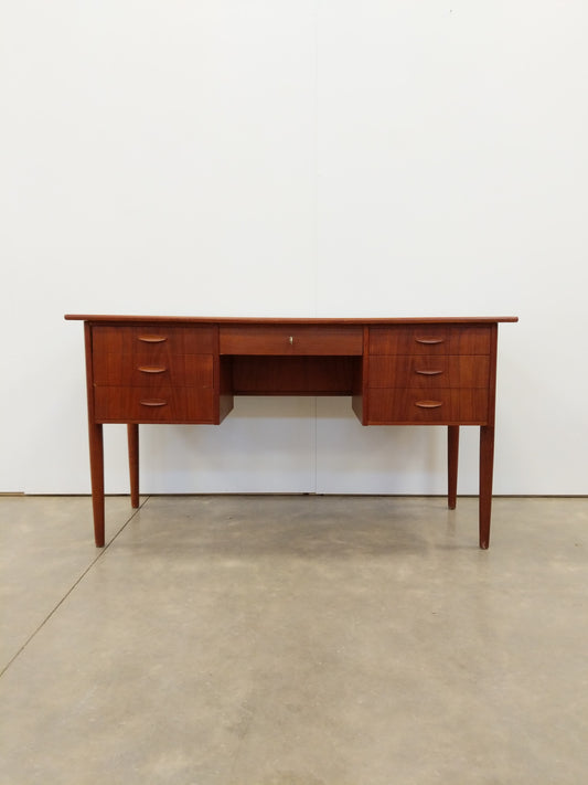 Vintage Danish Modern Teak Desk
