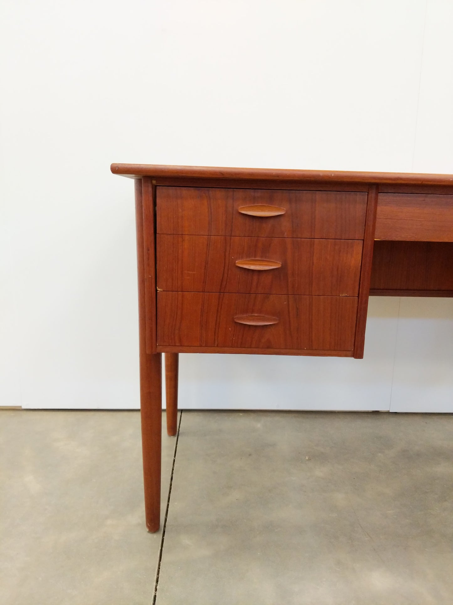 Vintage Danish Modern Teak Desk