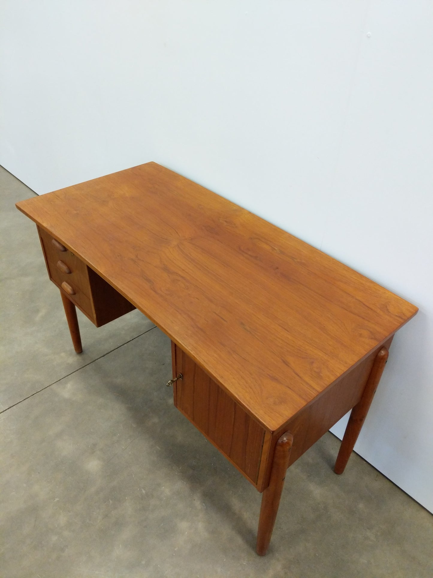 Vintage Danish Modern Teak Desk