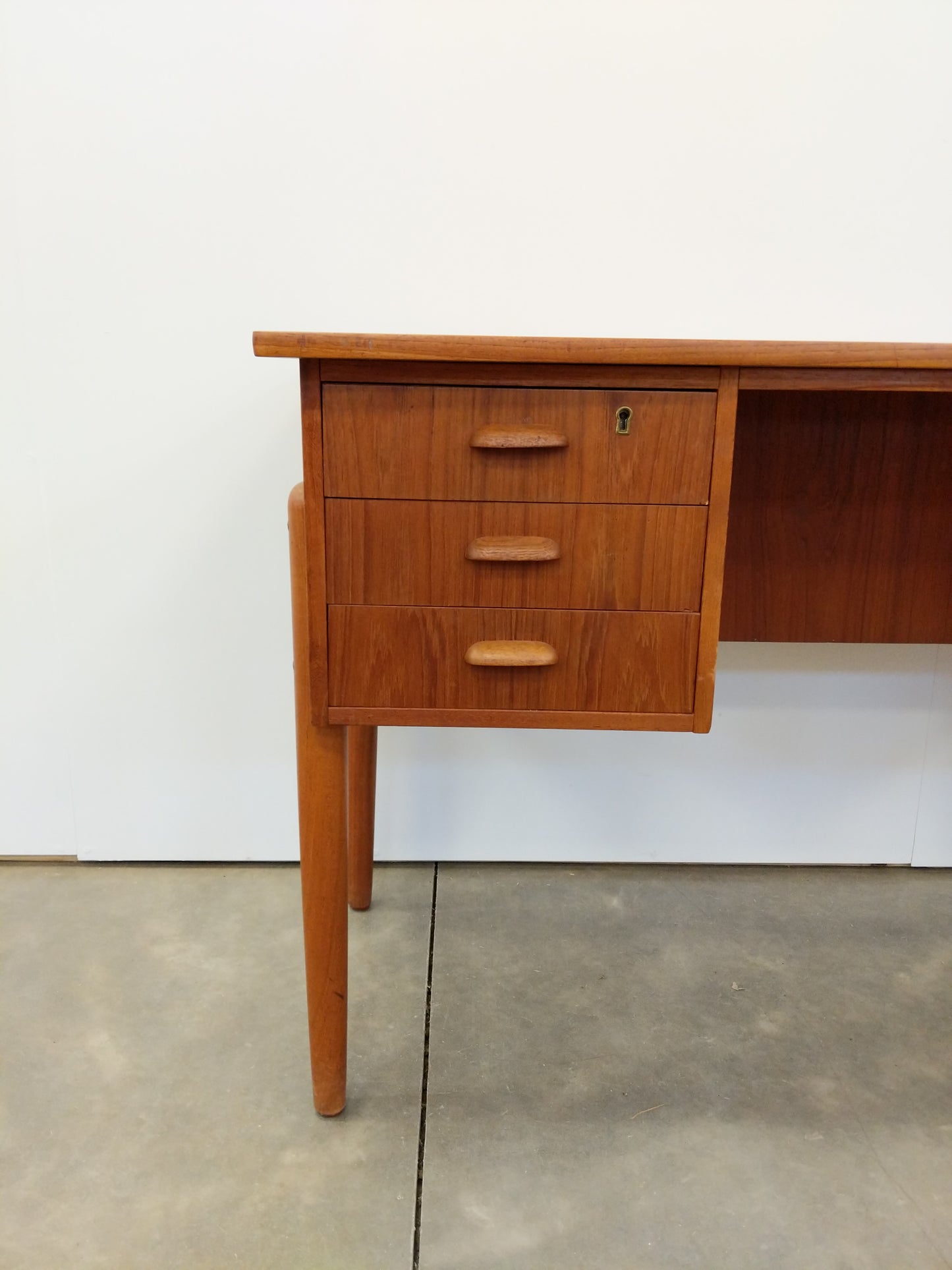 Vintage Danish Modern Teak Desk