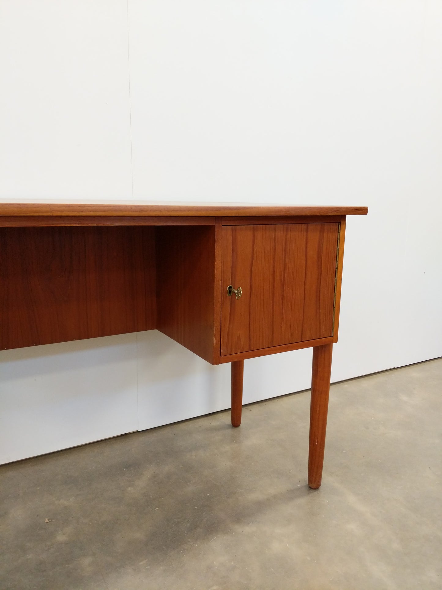 Vintage Danish Modern Teak Desk