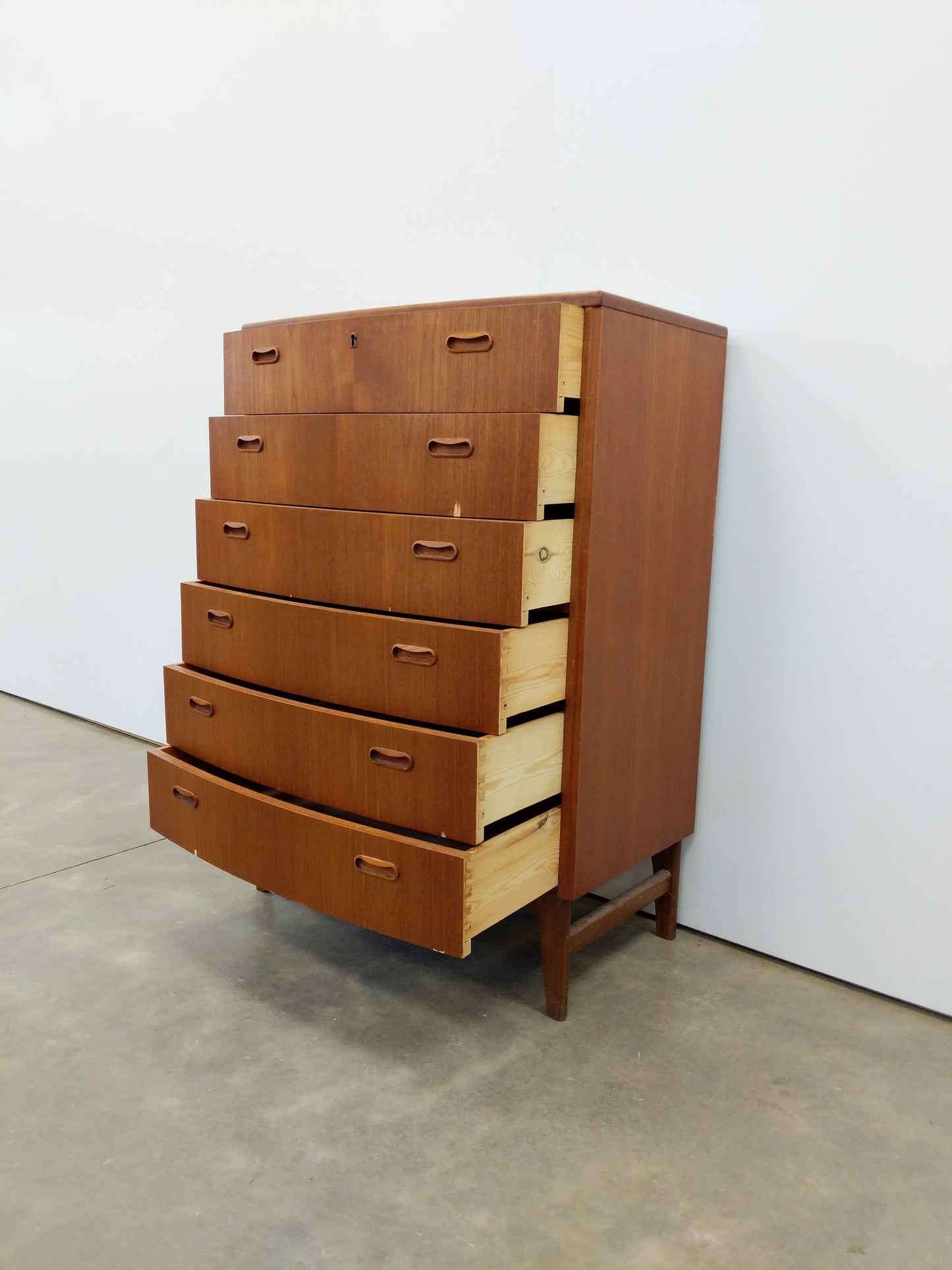 Vintage Danish Modern Teak Dresser