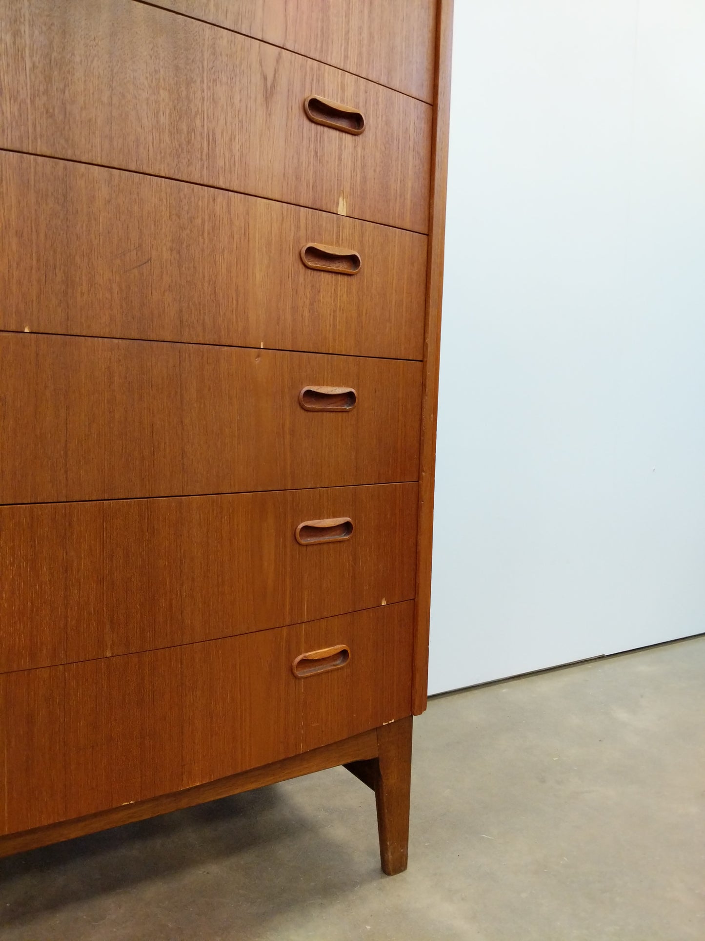 Vintage Danish Modern Teak Dresser
