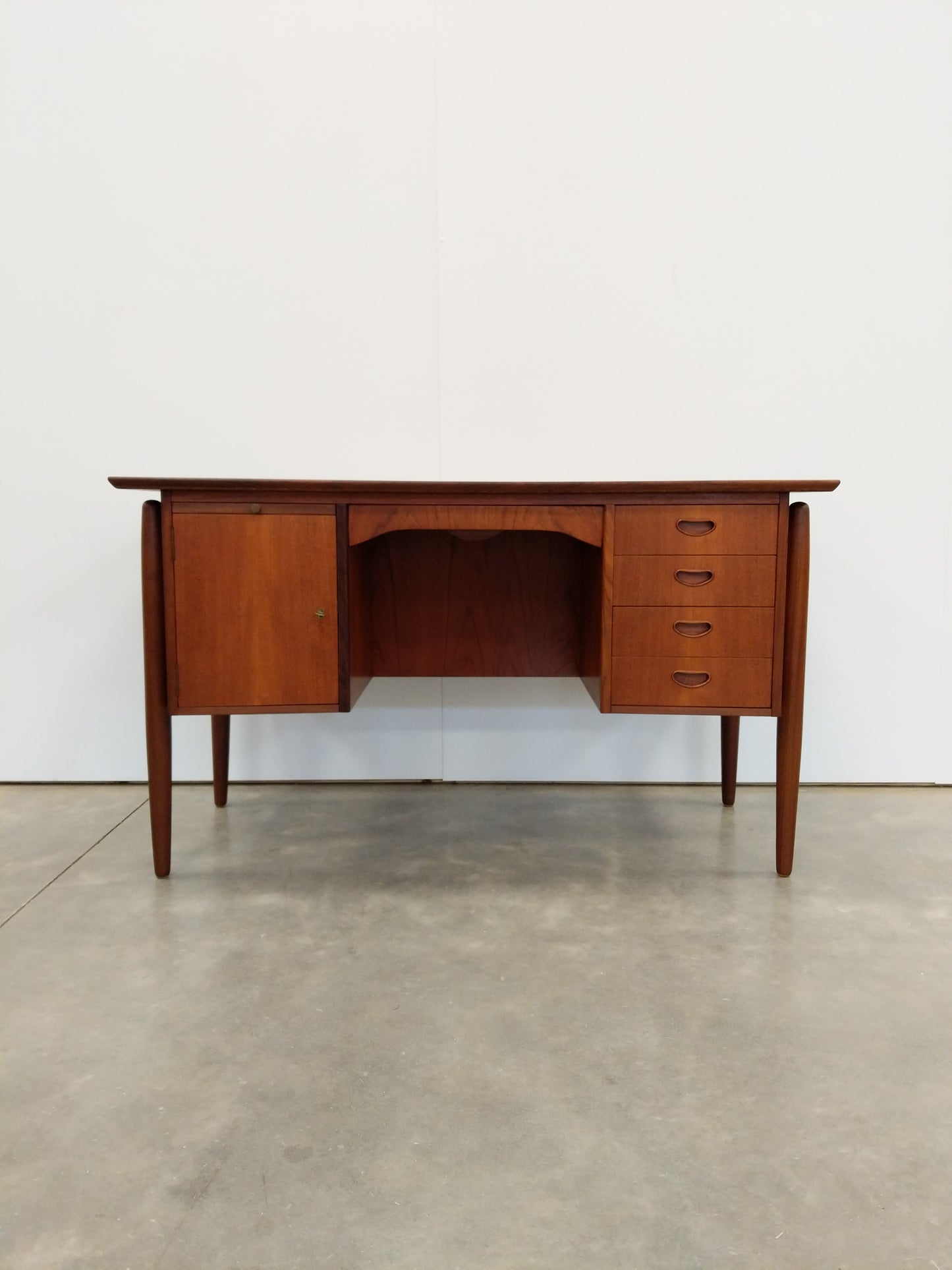 Vintage Danish Modern Teak Desk