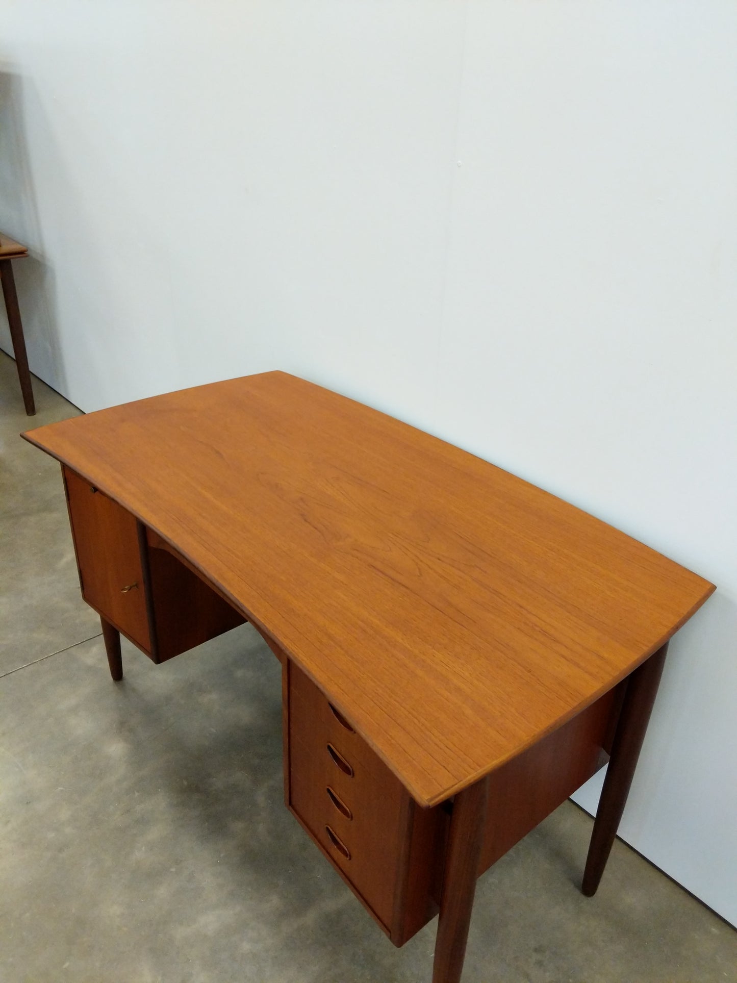 Vintage Danish Modern Teak Desk