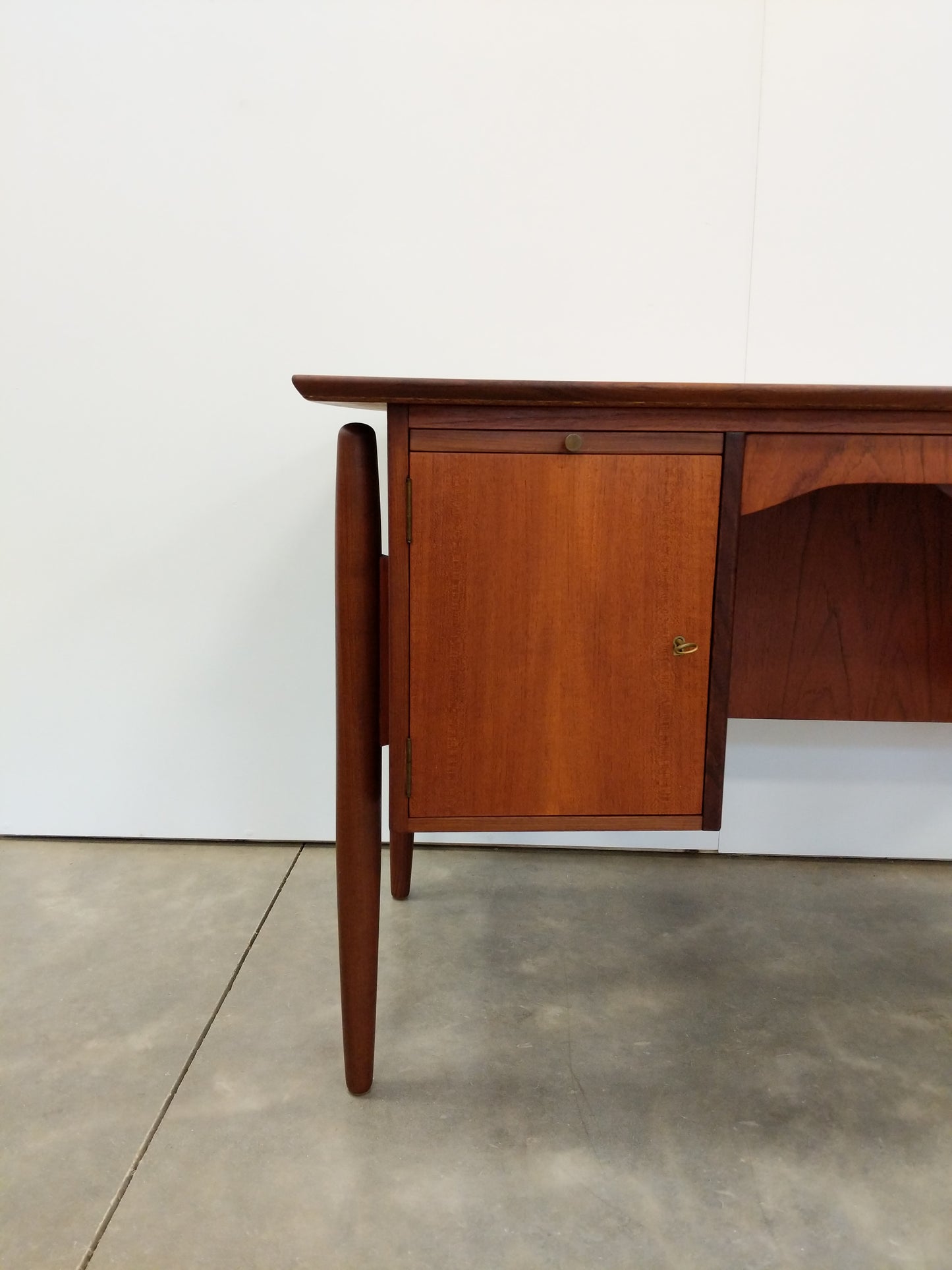 Vintage Danish Modern Teak Desk