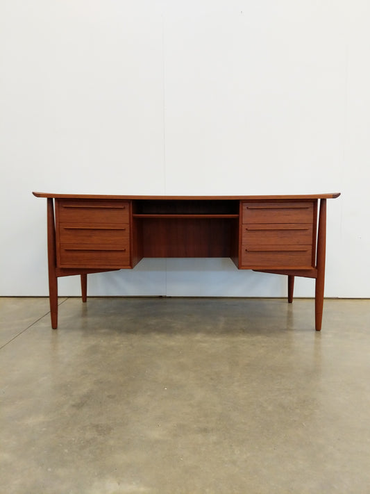 Vintage Danish Modern Teak Desk