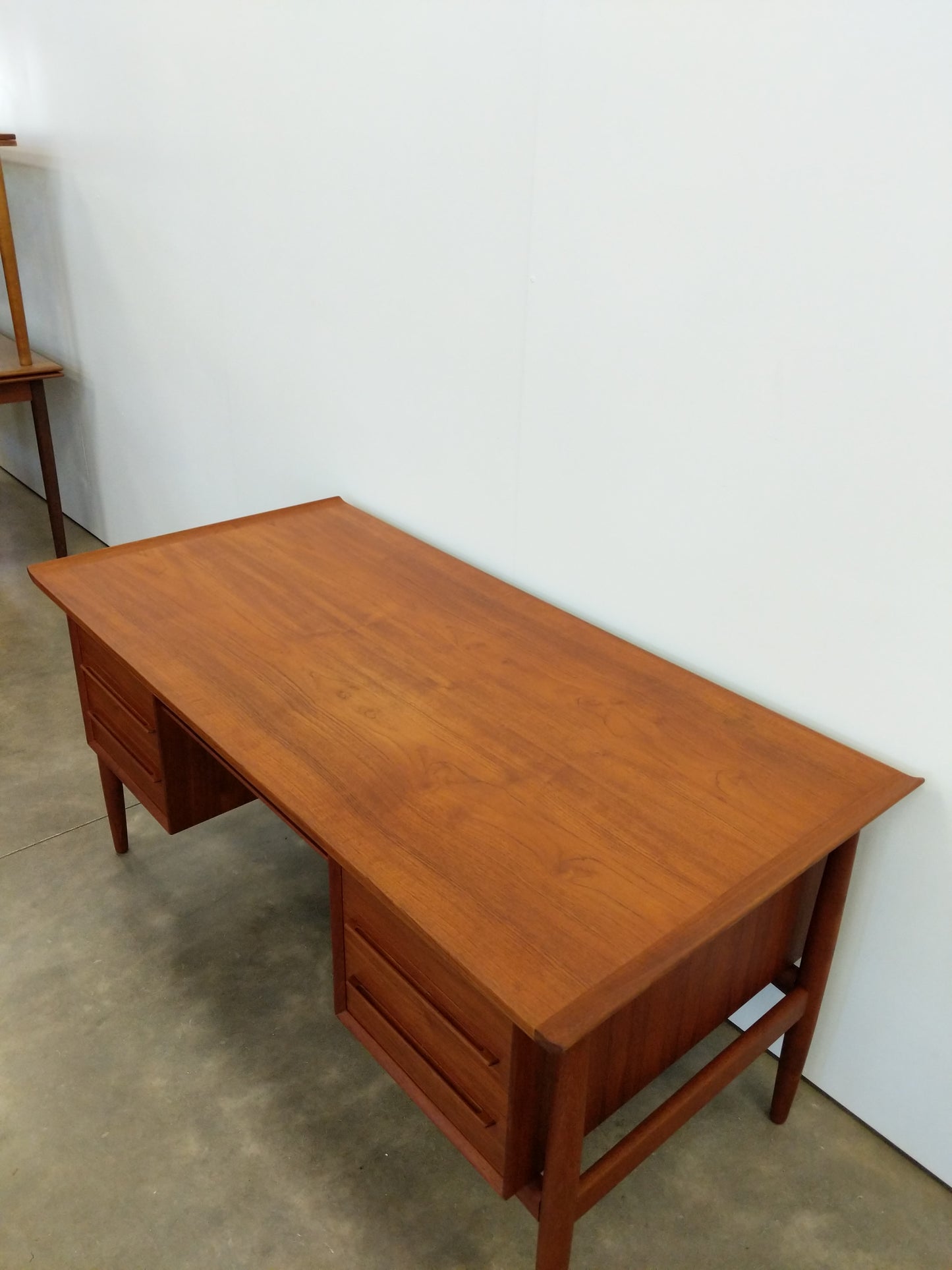 Vintage Danish Modern Teak Desk