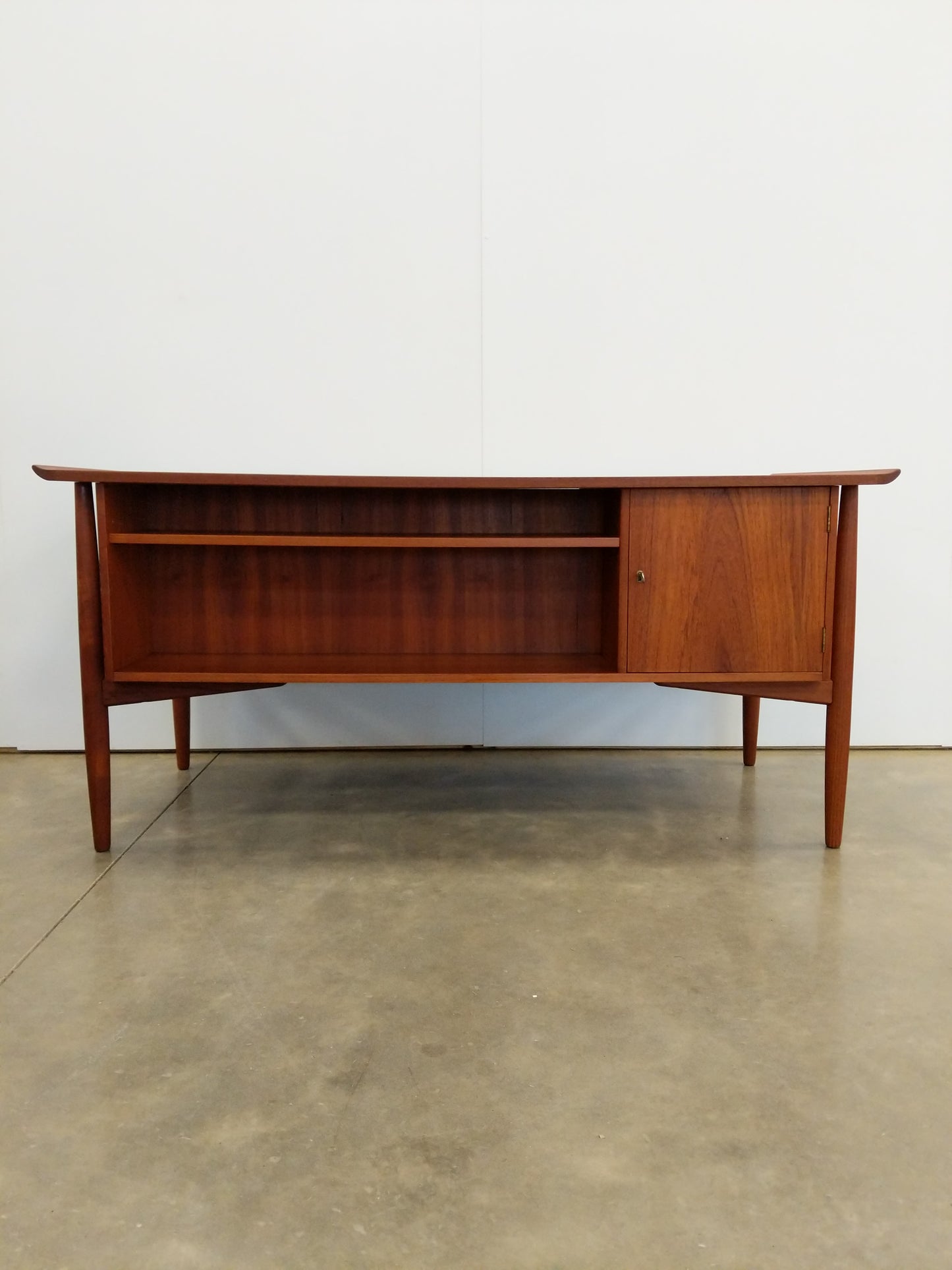 Vintage Danish Modern Teak Desk