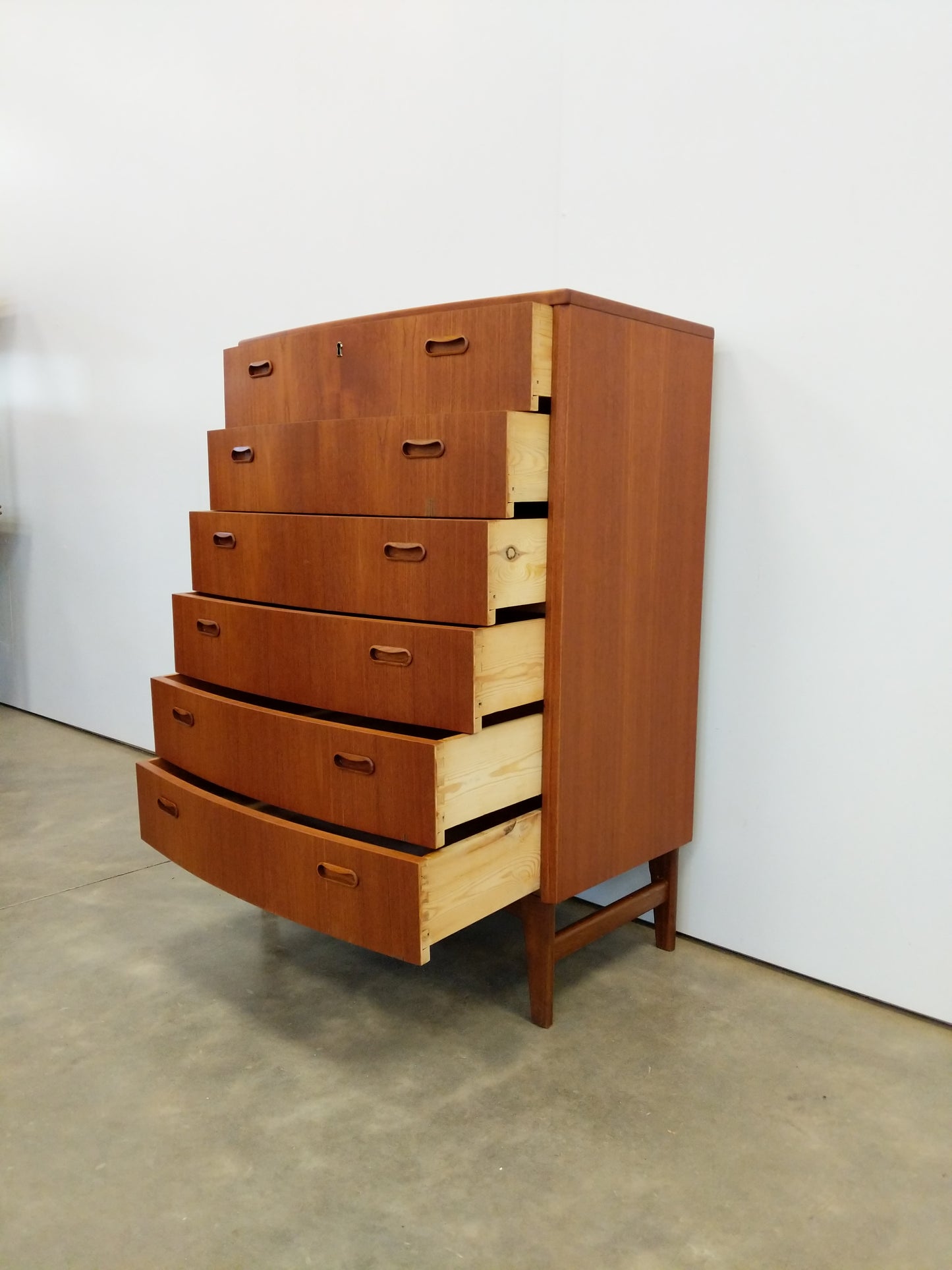 Vintage Danish Modern Teak Dresser