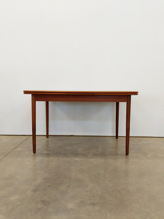 RESERVED - Vintage Danish Modern Teak Extendable Dining Table