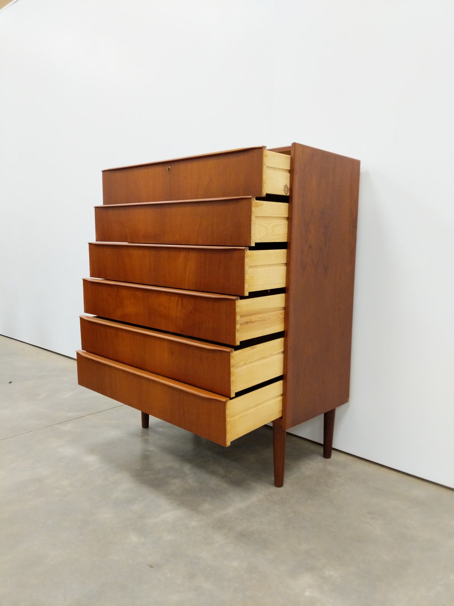 Vintage Danish Modern Teak Dresser