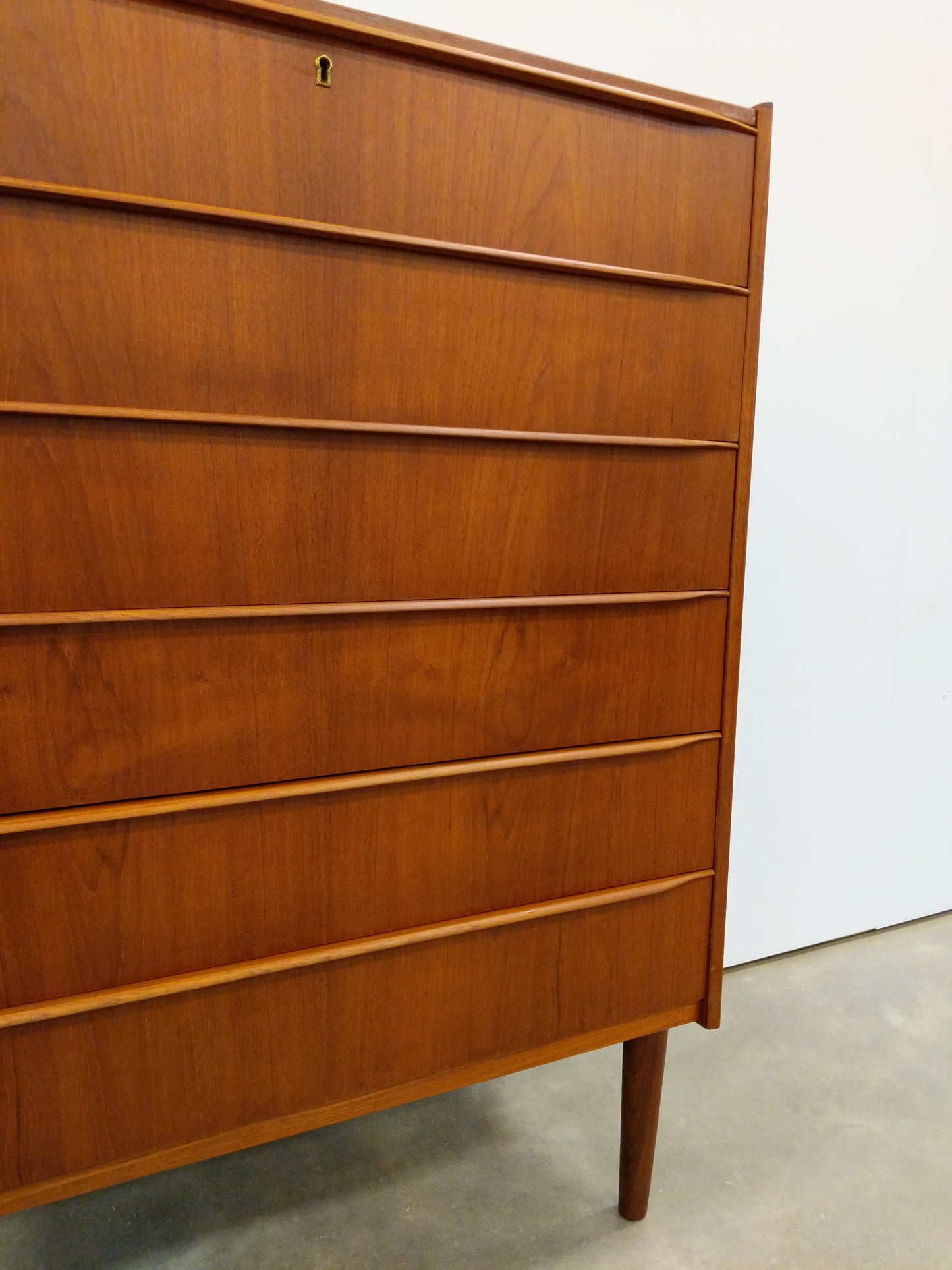 Vintage Danish Modern Teak Dresser
