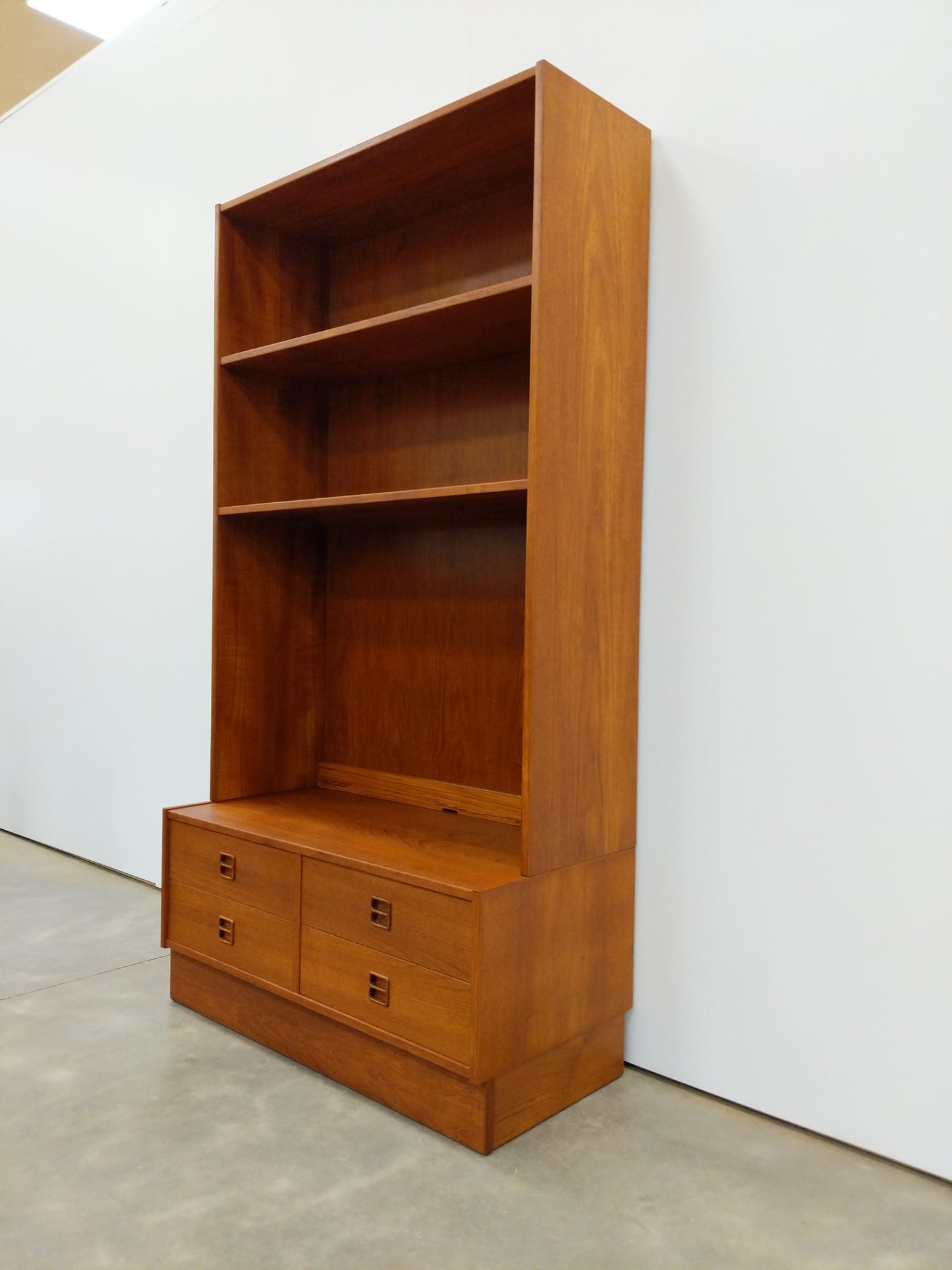 Vintage Danish Modern Teak Bookshelf