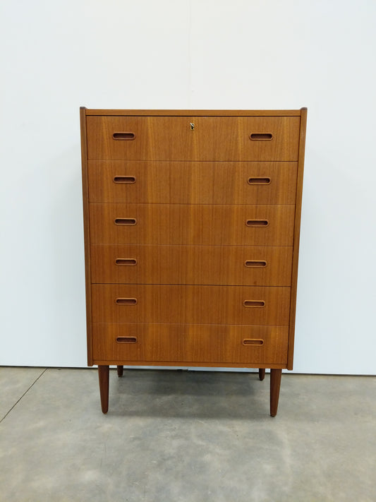 Vintage Danish Modern Teak Dresser