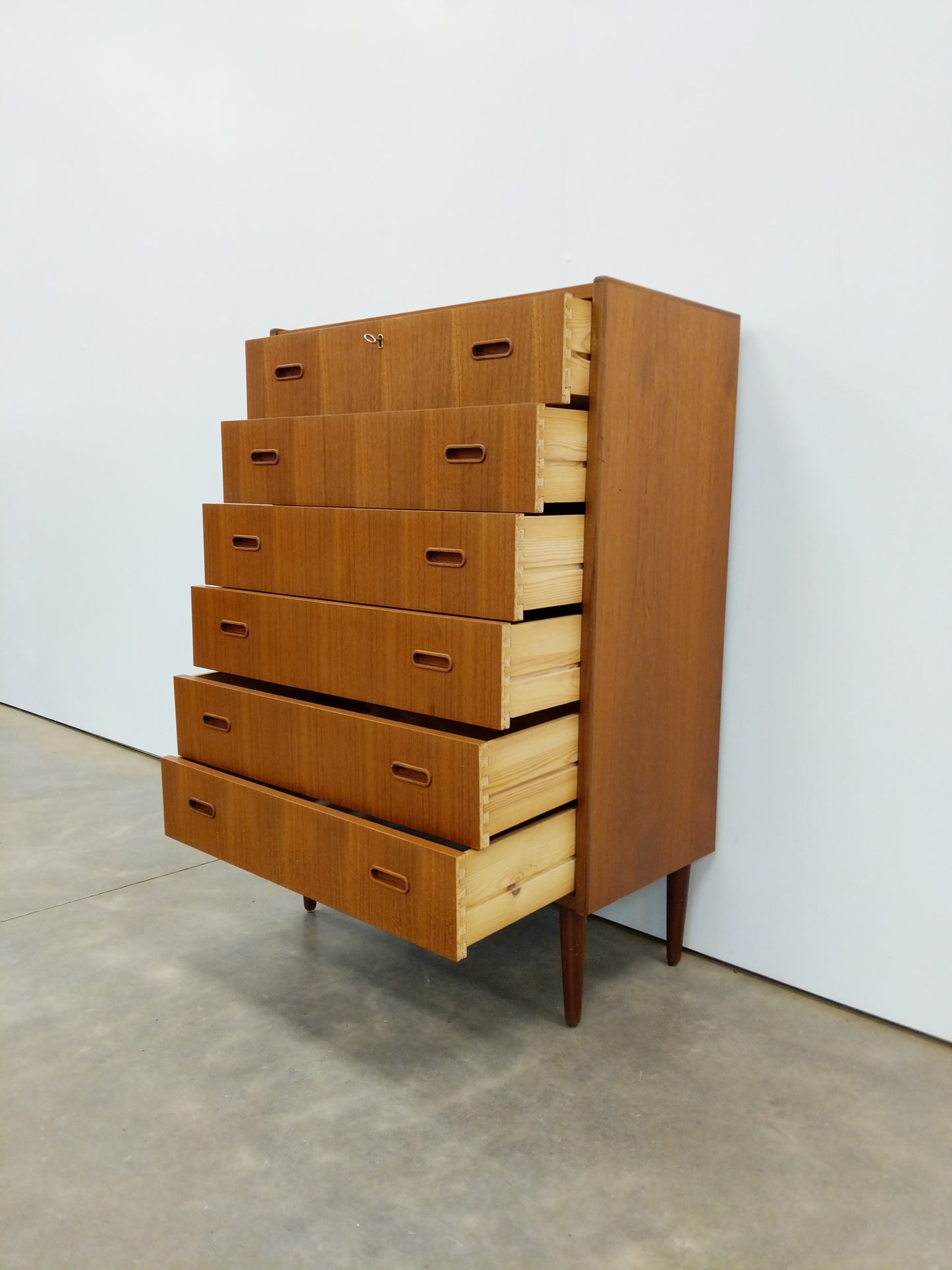 Vintage Danish Modern Teak Dresser