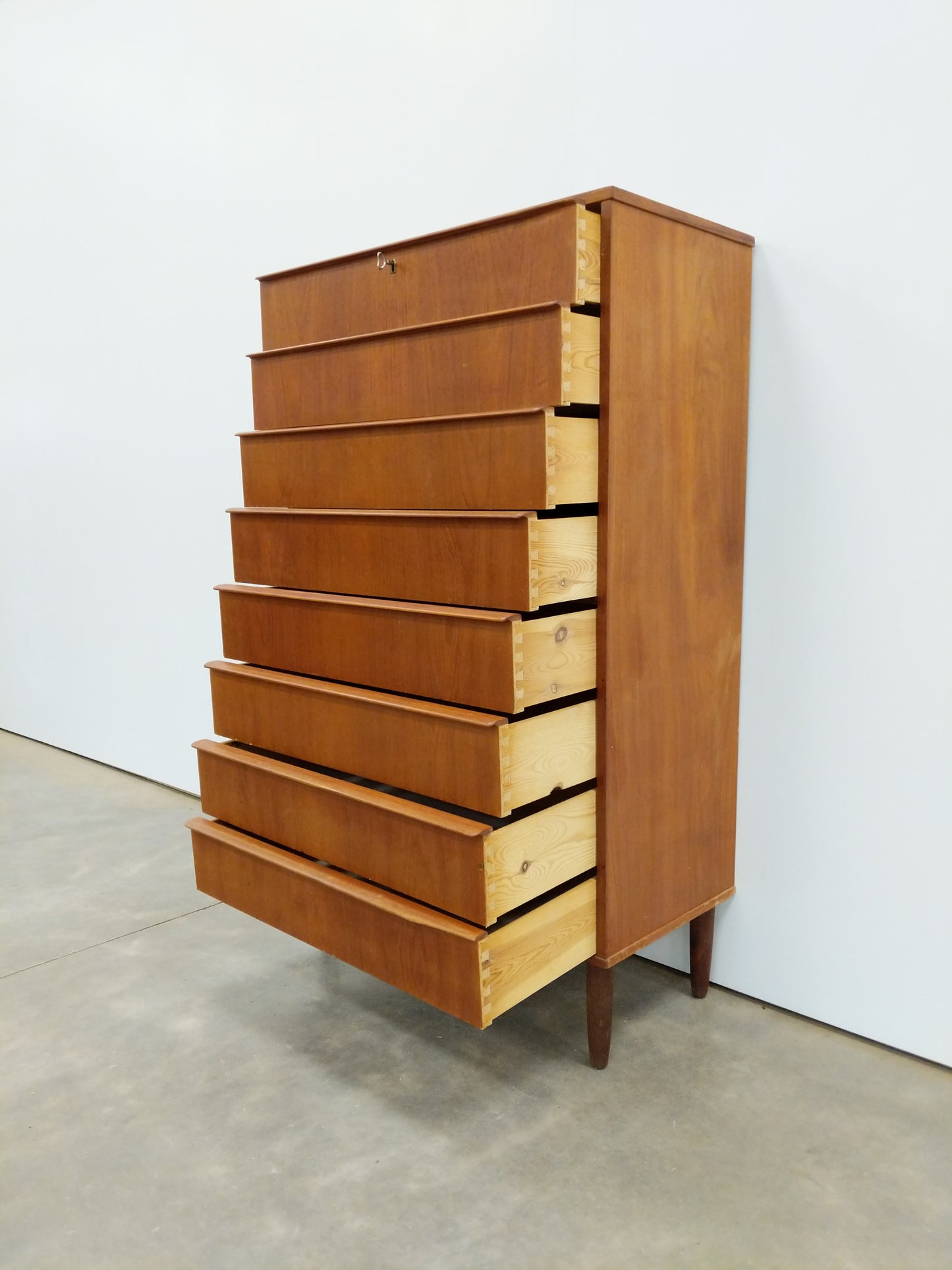 Vintage Danish Modern Teak Dresser