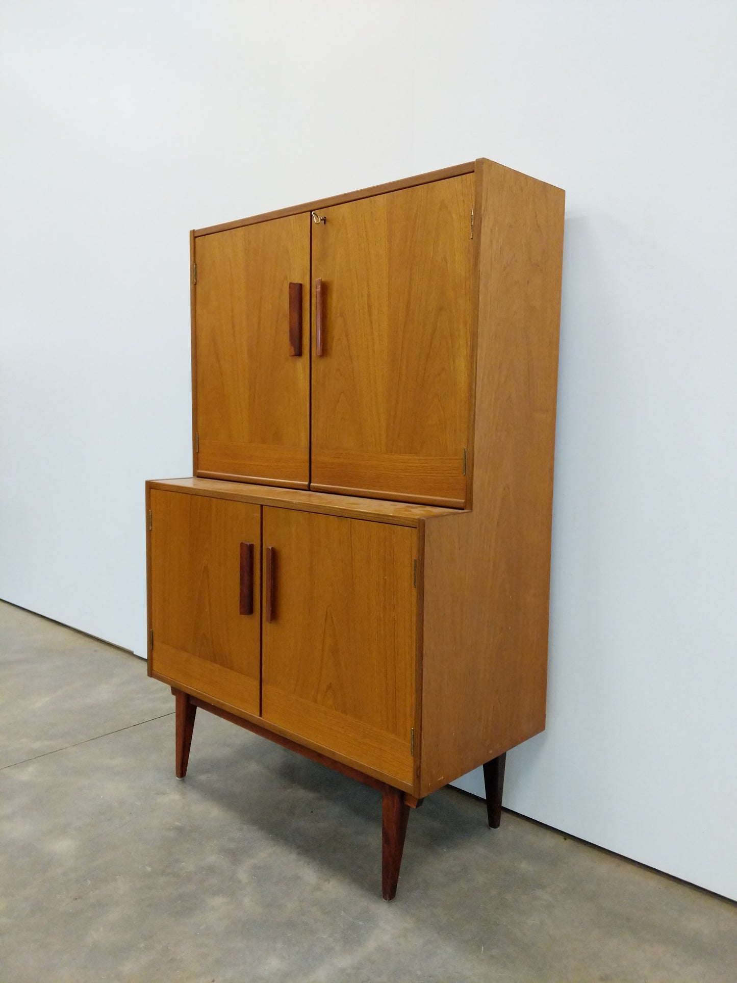 Vintage Swedish Modern Teak Cabinet / Sideboard