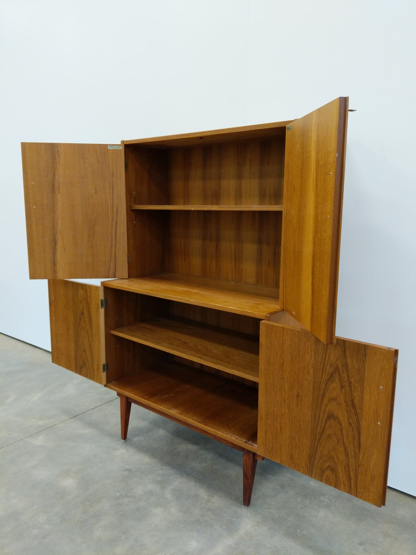 Vintage Swedish Modern Teak Cabinet / Sideboard