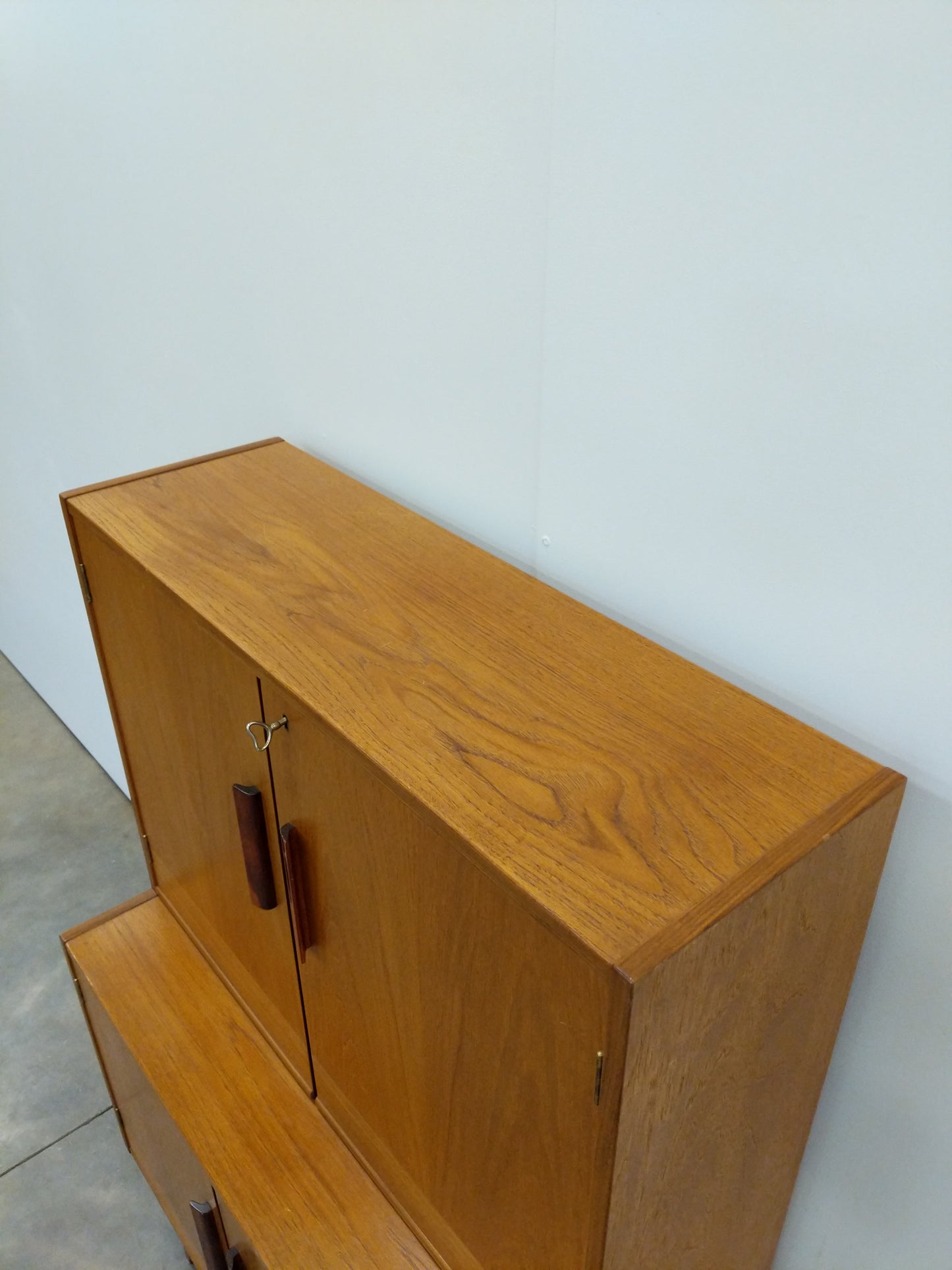 Vintage Swedish Modern Teak Cabinet / Sideboard