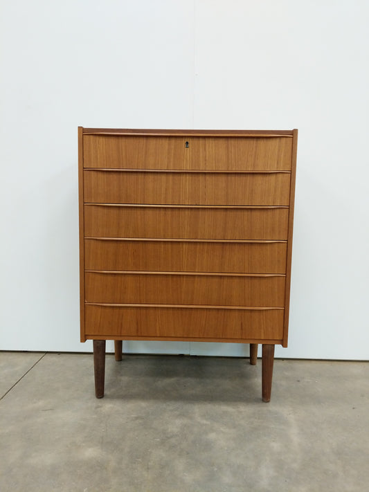 Vintage Danish Modern Teak Dresser