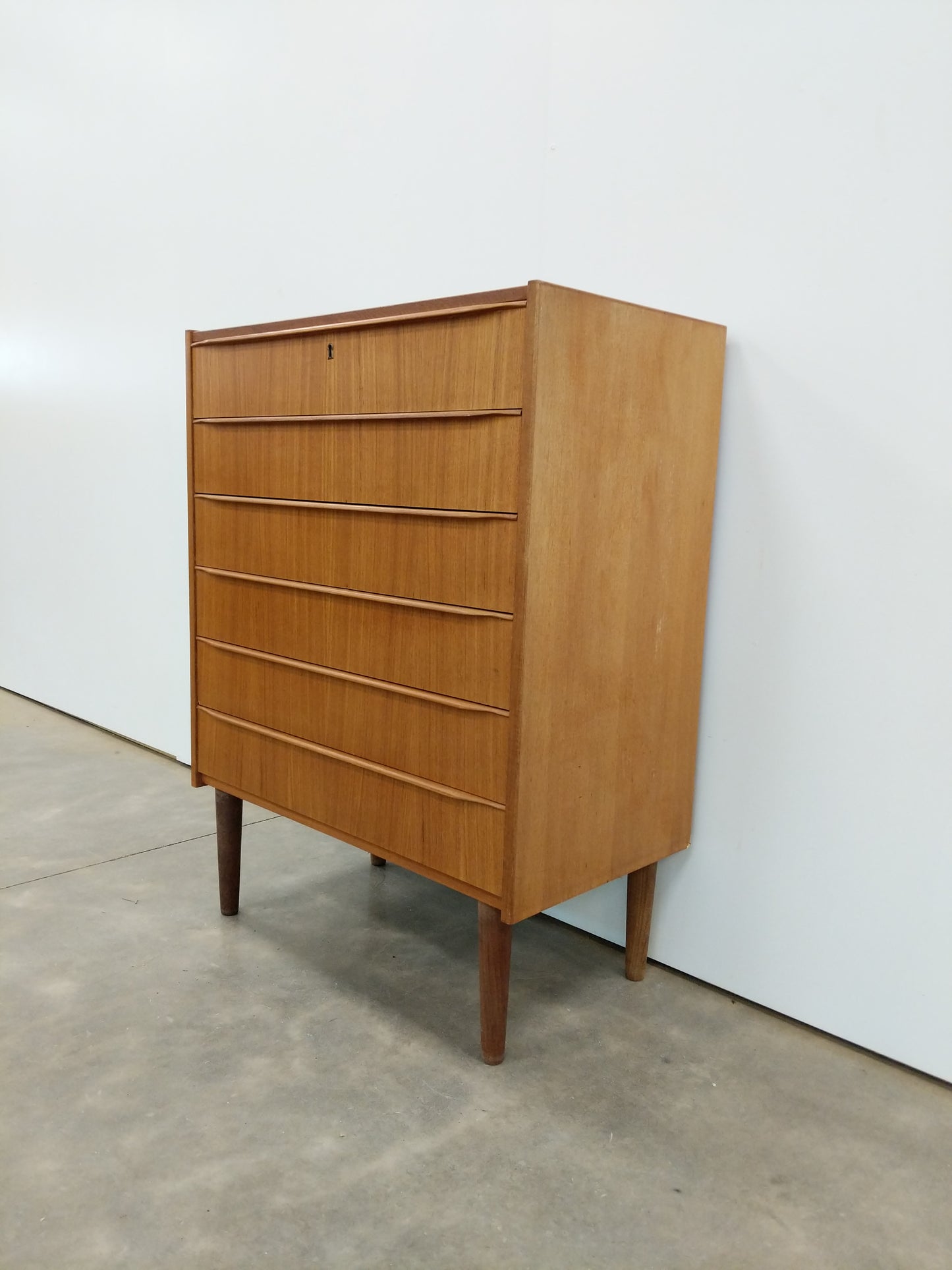 Vintage Danish Modern Teak Dresser