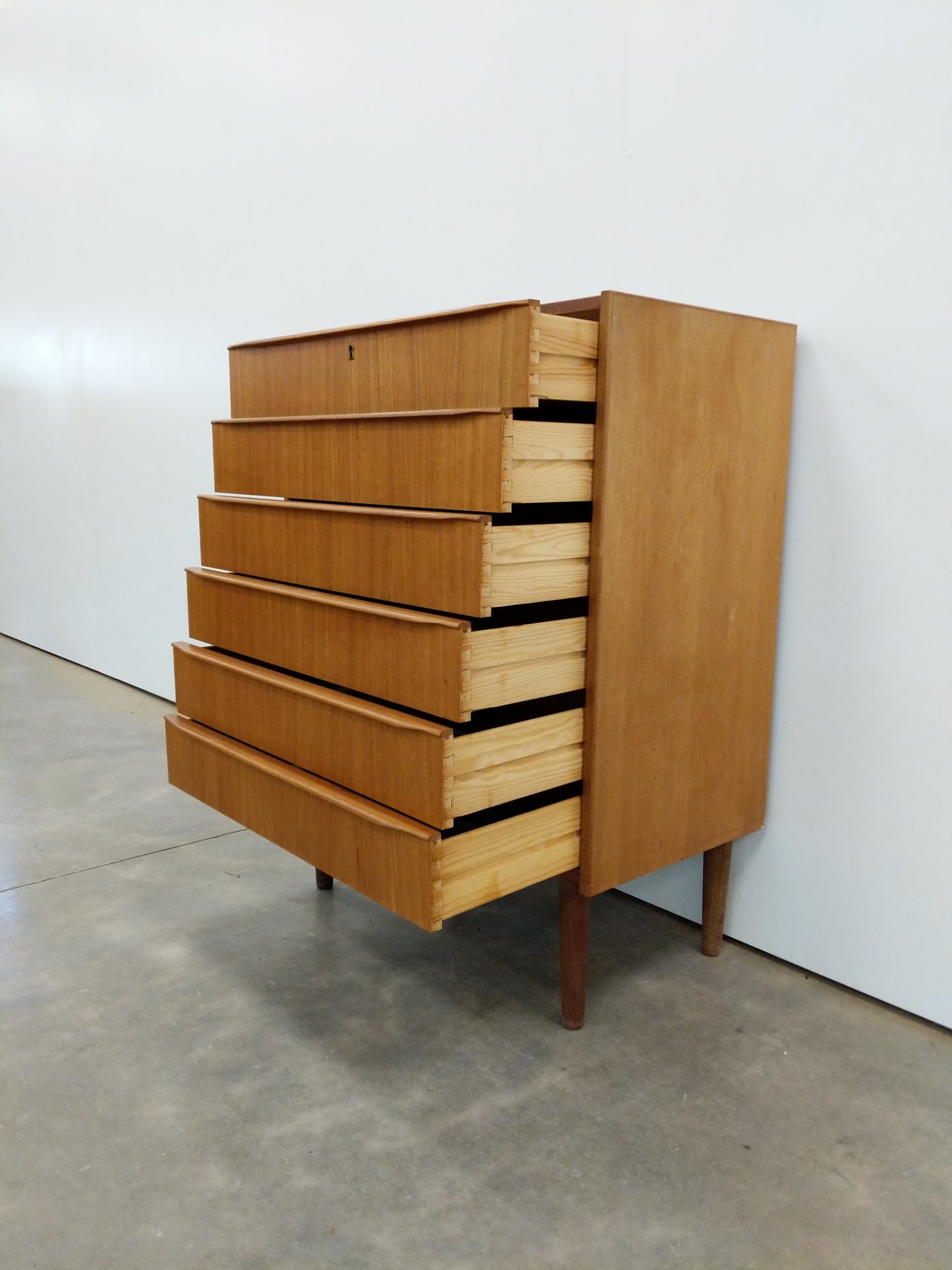 Vintage Danish Modern Teak Dresser
