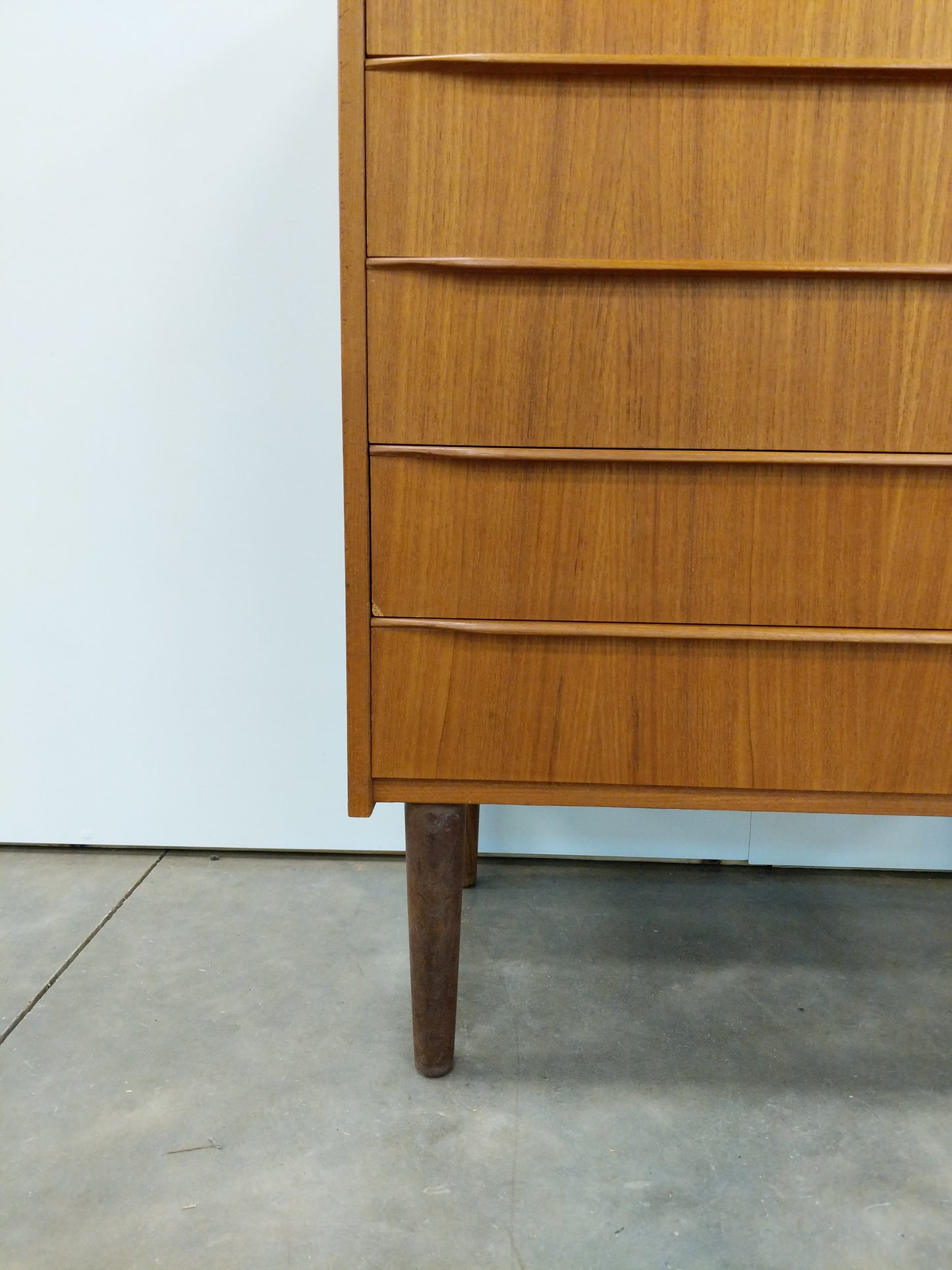 Vintage Danish Modern Teak Dresser