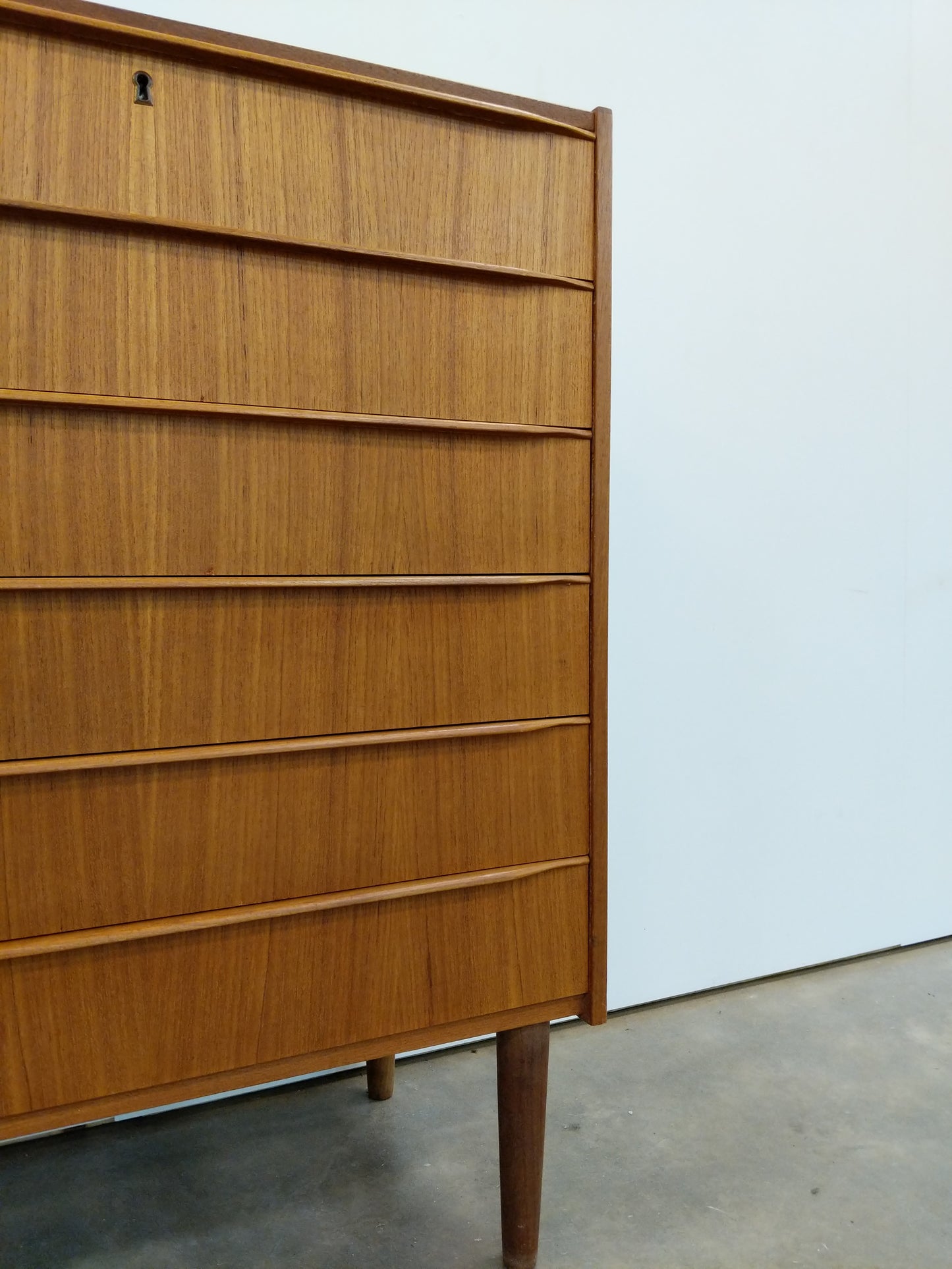 Vintage Danish Modern Teak Dresser
