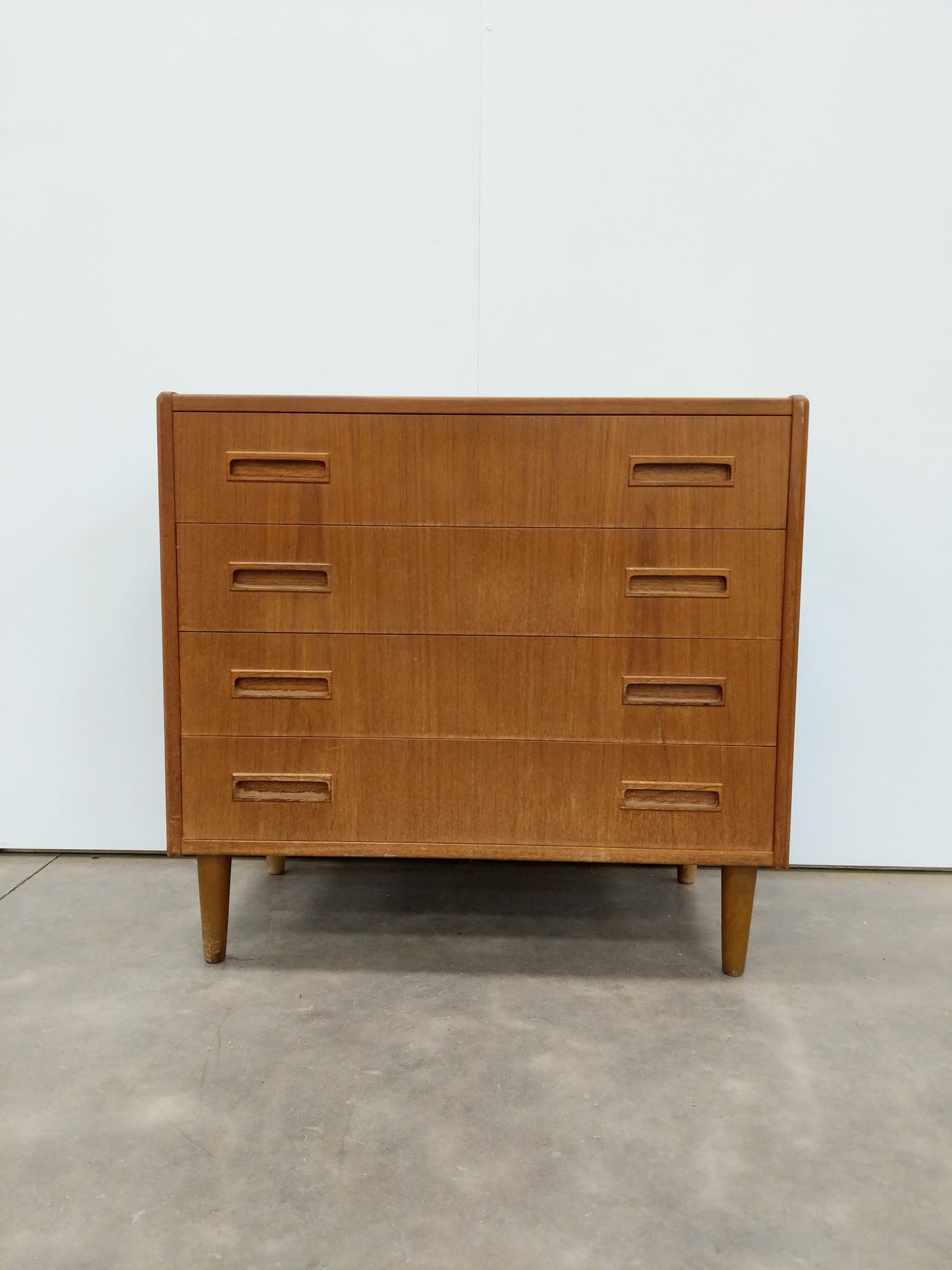 Vintage Danish Modern Teak Low Dresser by Westergaard