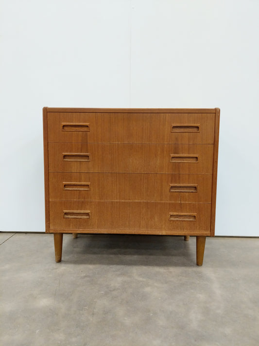 Vintage Danish Modern Teak Low Dresser by Westergaard