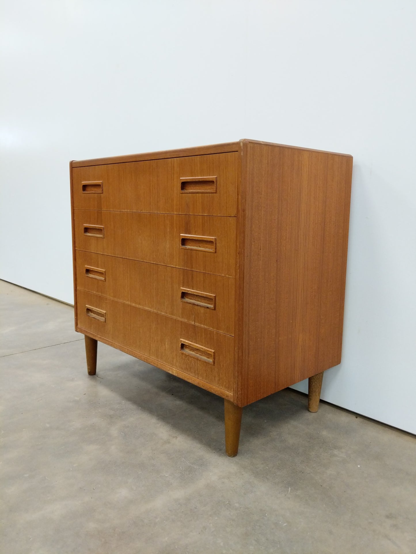 Vintage Danish Modern Teak Low Dresser by Westergaard