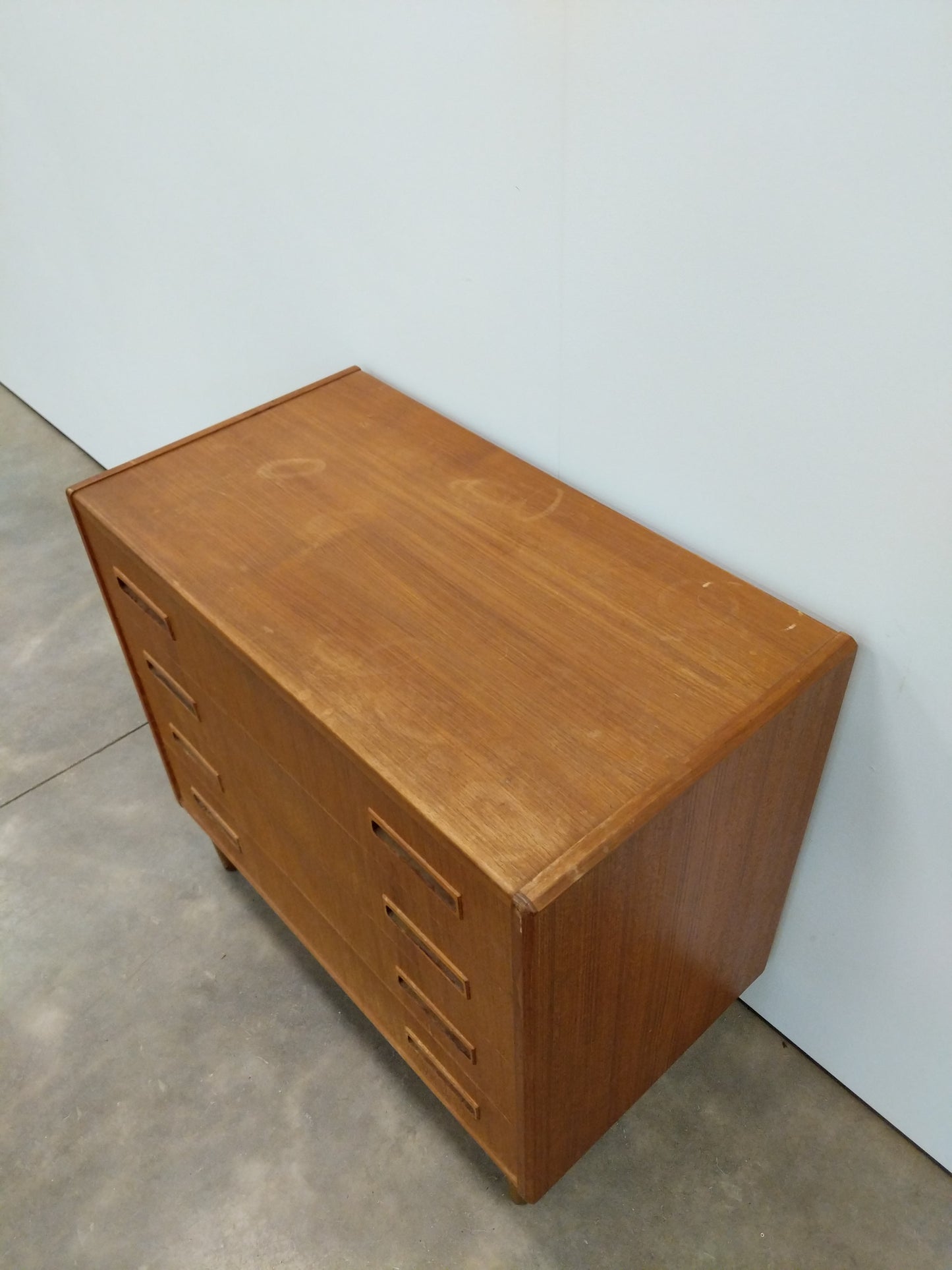 Vintage Danish Modern Teak Low Dresser by Westergaard