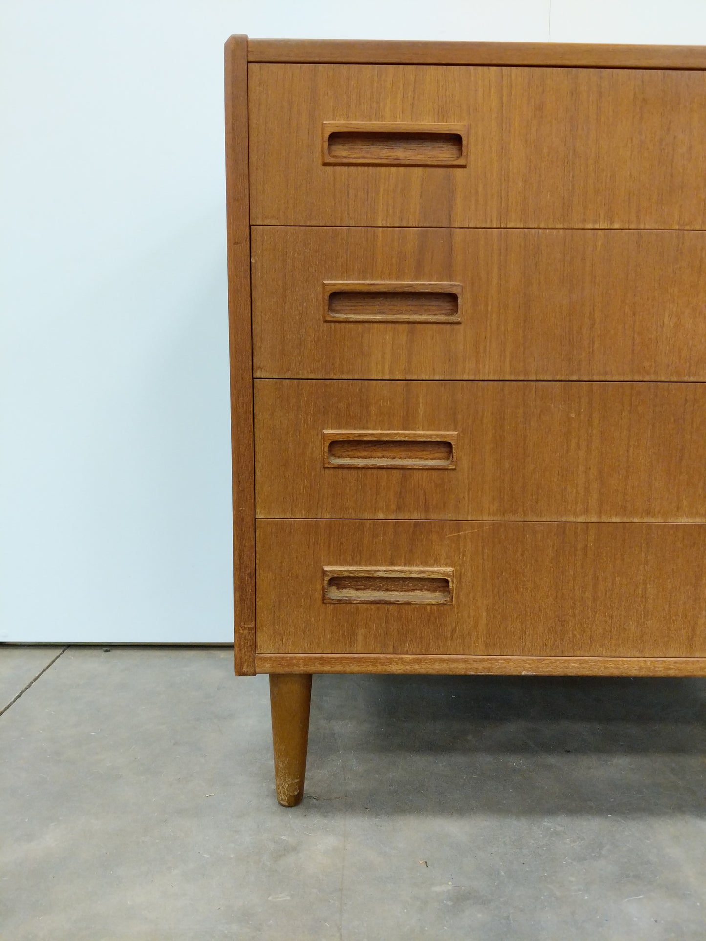 Vintage Danish Modern Teak Low Dresser by Westergaard