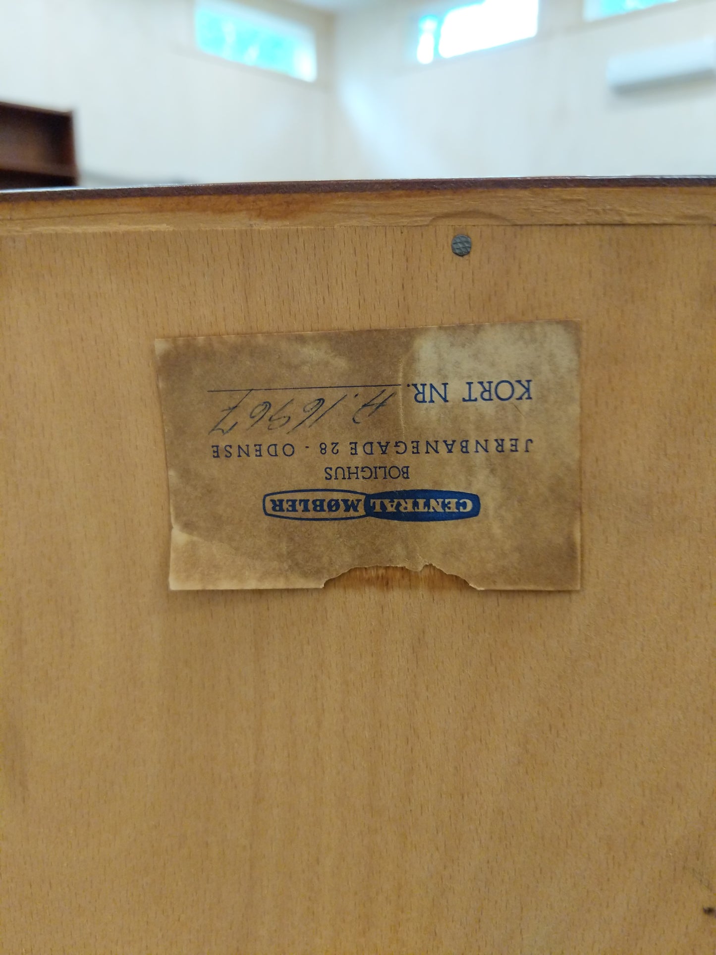 Vintage Danish Modern Teak Dresser by Central Møbler