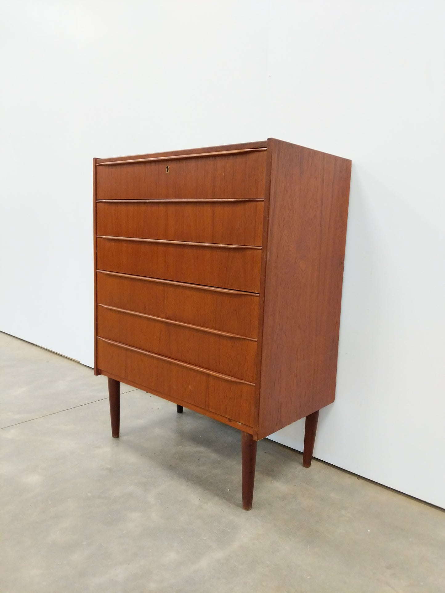 Vintage Danish Modern Teak Dresser