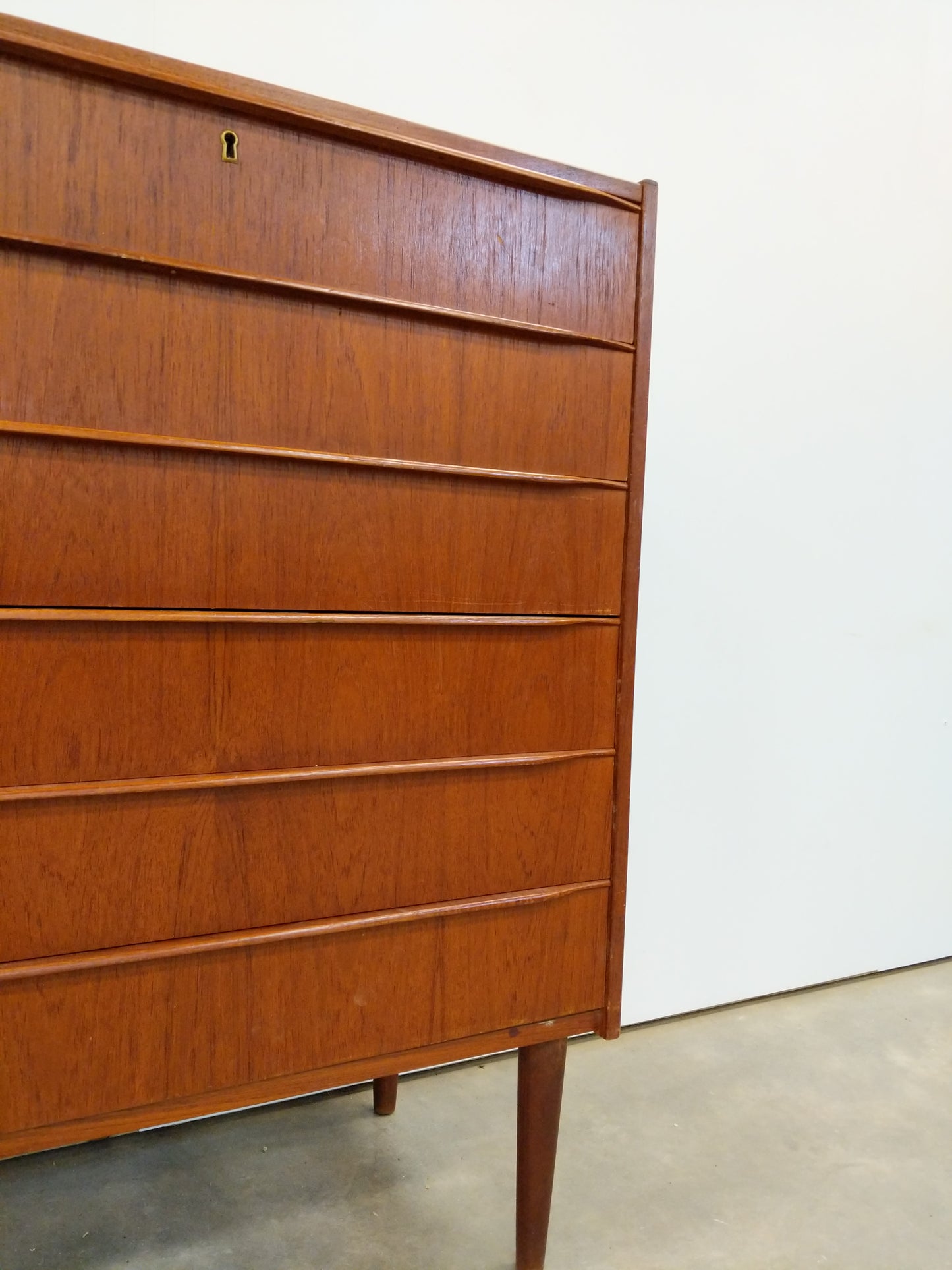 Vintage Danish Modern Teak Dresser